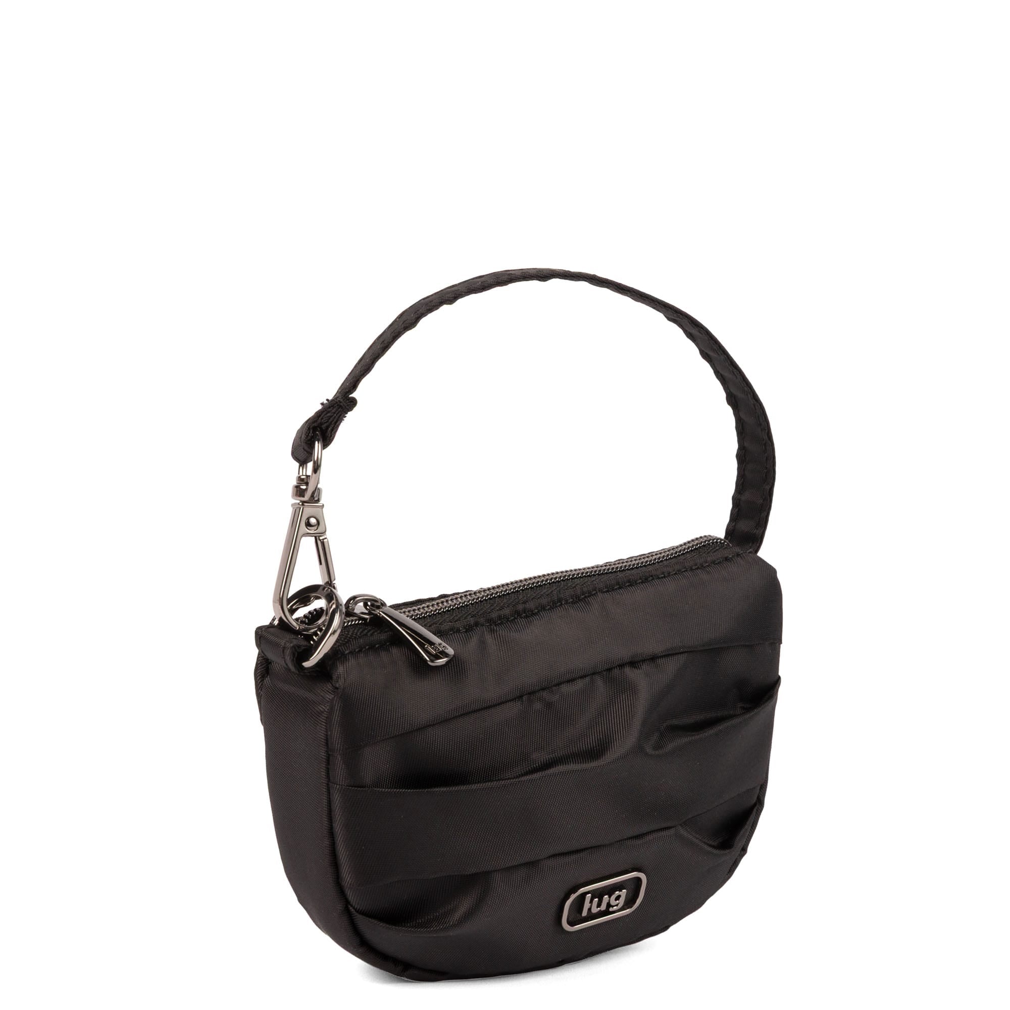 Disco Pleated Pouch - BLACK 2 - 25768_Disco_Black_Angle_02