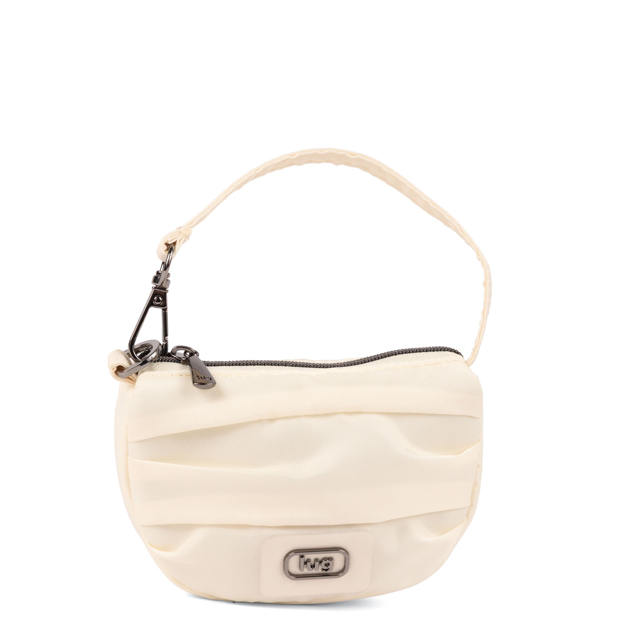 Disco Pleated Pouch - - 25769_Disco_Macadamia_Angle_01_190062c8-4185-4319-9dbe-2fbe9abd2d26