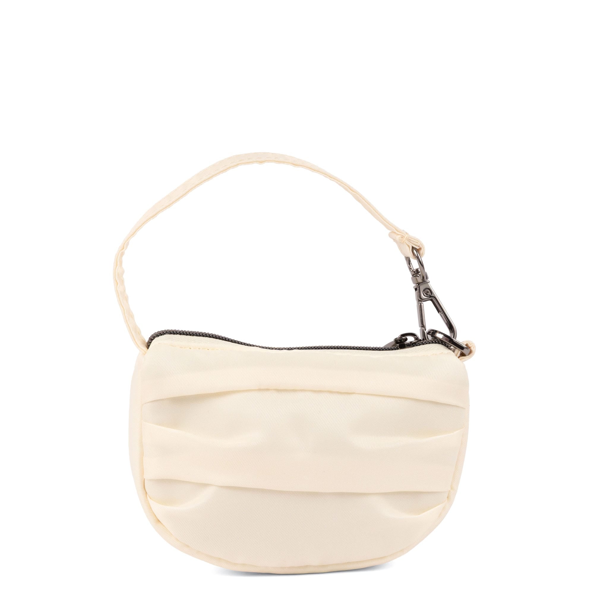 Disco Pleated Pouch - MACADAMIA - 25769_Disco_Macadamia_Angle_03