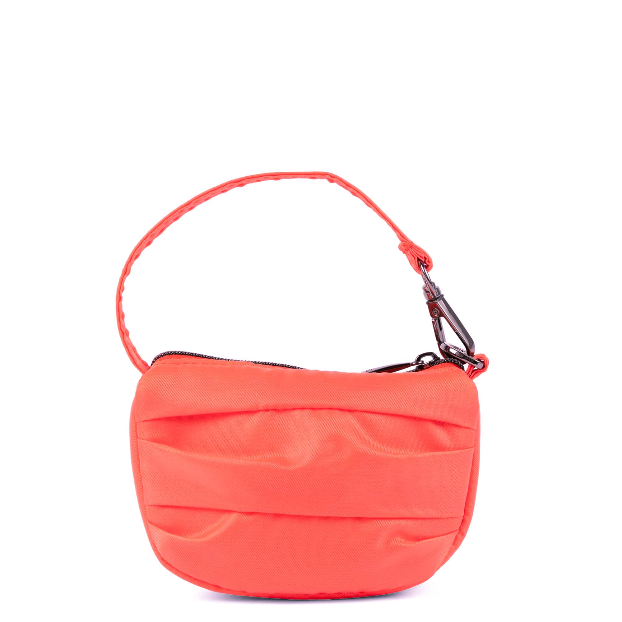 Disco Pleated Pouch - PINK GRAPEFRUIT - 25772_Disco_PinkGrapefruit_Angle_03