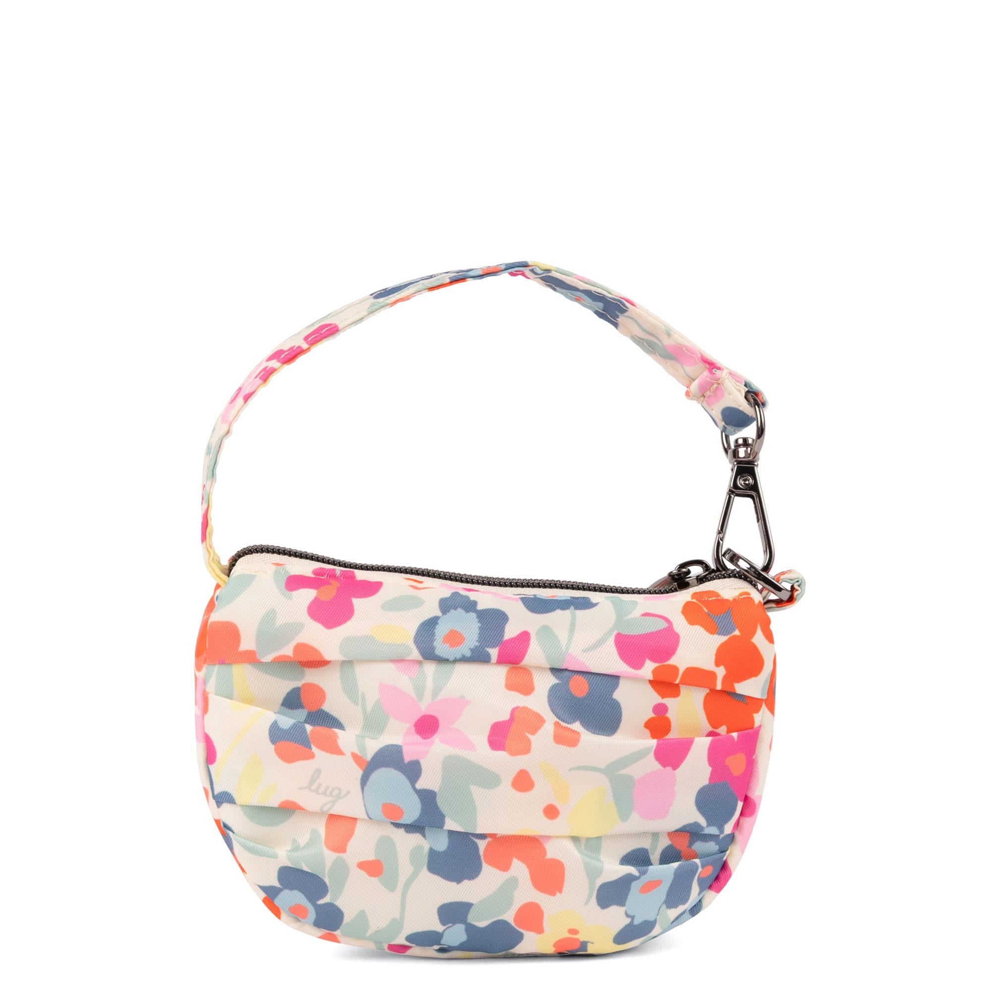 Disco Pleated Pouch - WILDFLOWER MEADOW - 25773_Disco_WildflowerMeadow_Angle_03