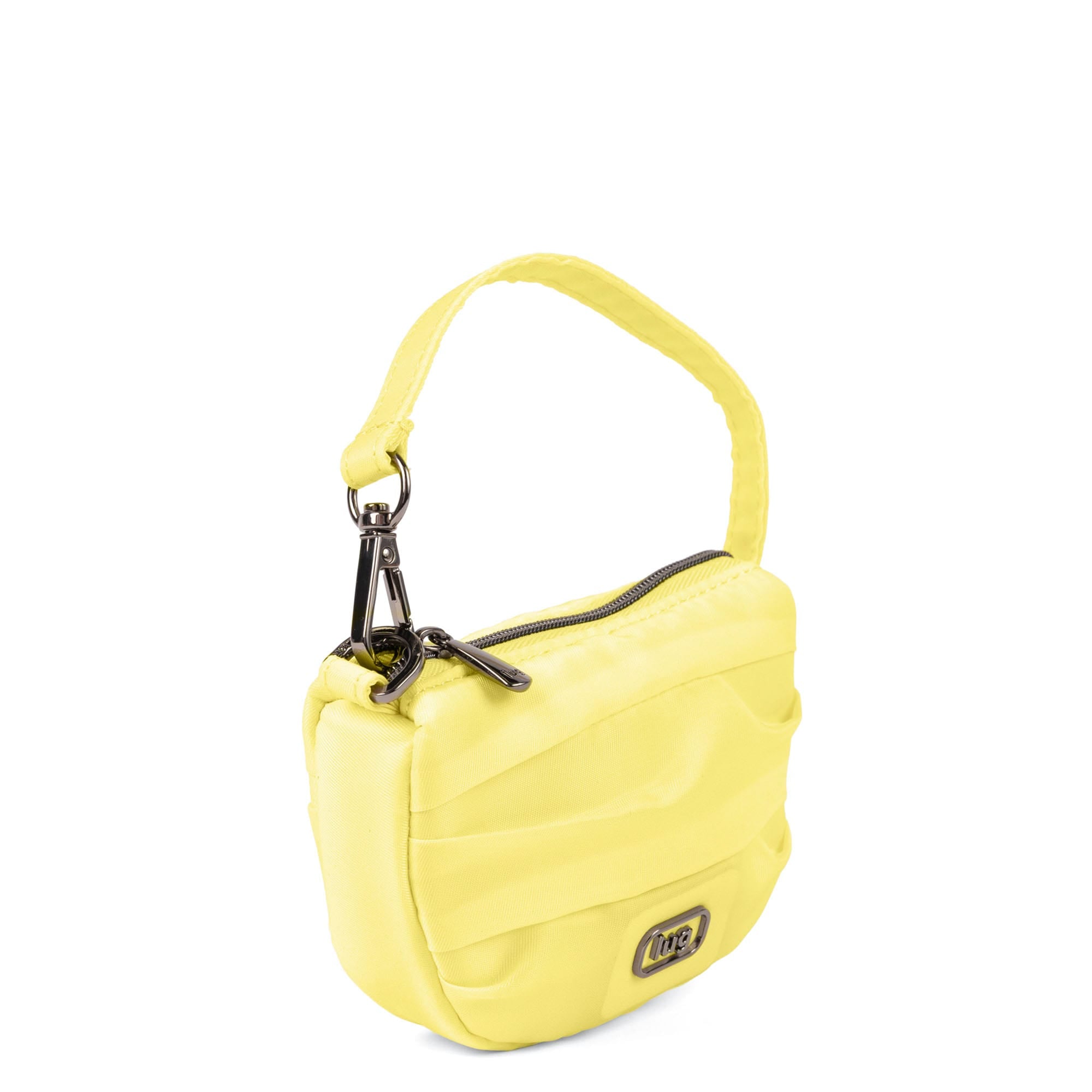 Disco Pleated Pouch - BUTTERCUP YELLOW - 25779_Disco_ButtercupYellow_Angle_02-2