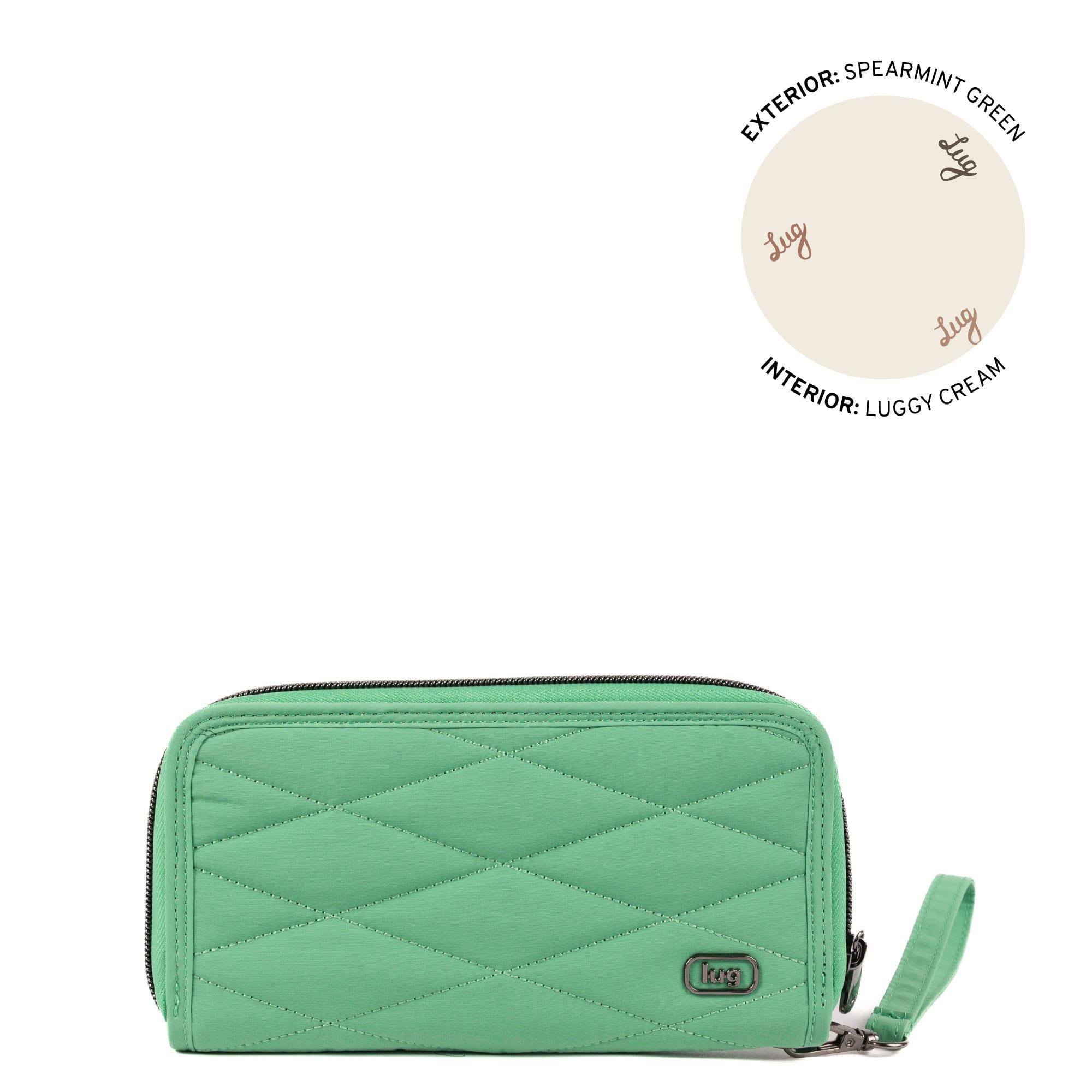 Drift CloudGo RFID Wallet - SPEARMINT GREEN - 25793_Drift_CloudGo_SpearmintGreen_Angle_01