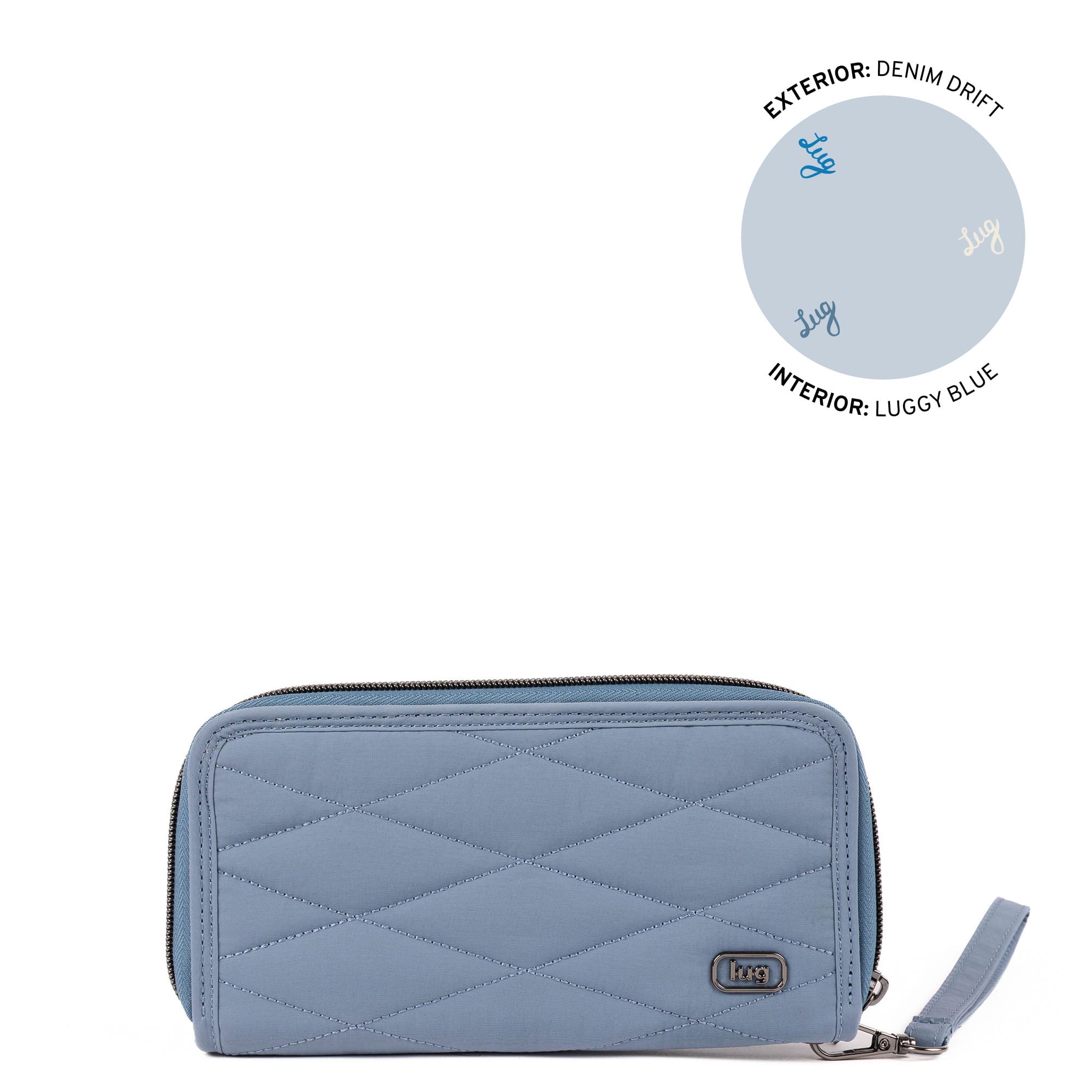 Drift CloudGo RFID Wallet - DENIM DRIFT - 25794_Drift_CloudGo_DenimDrift_Angle_01