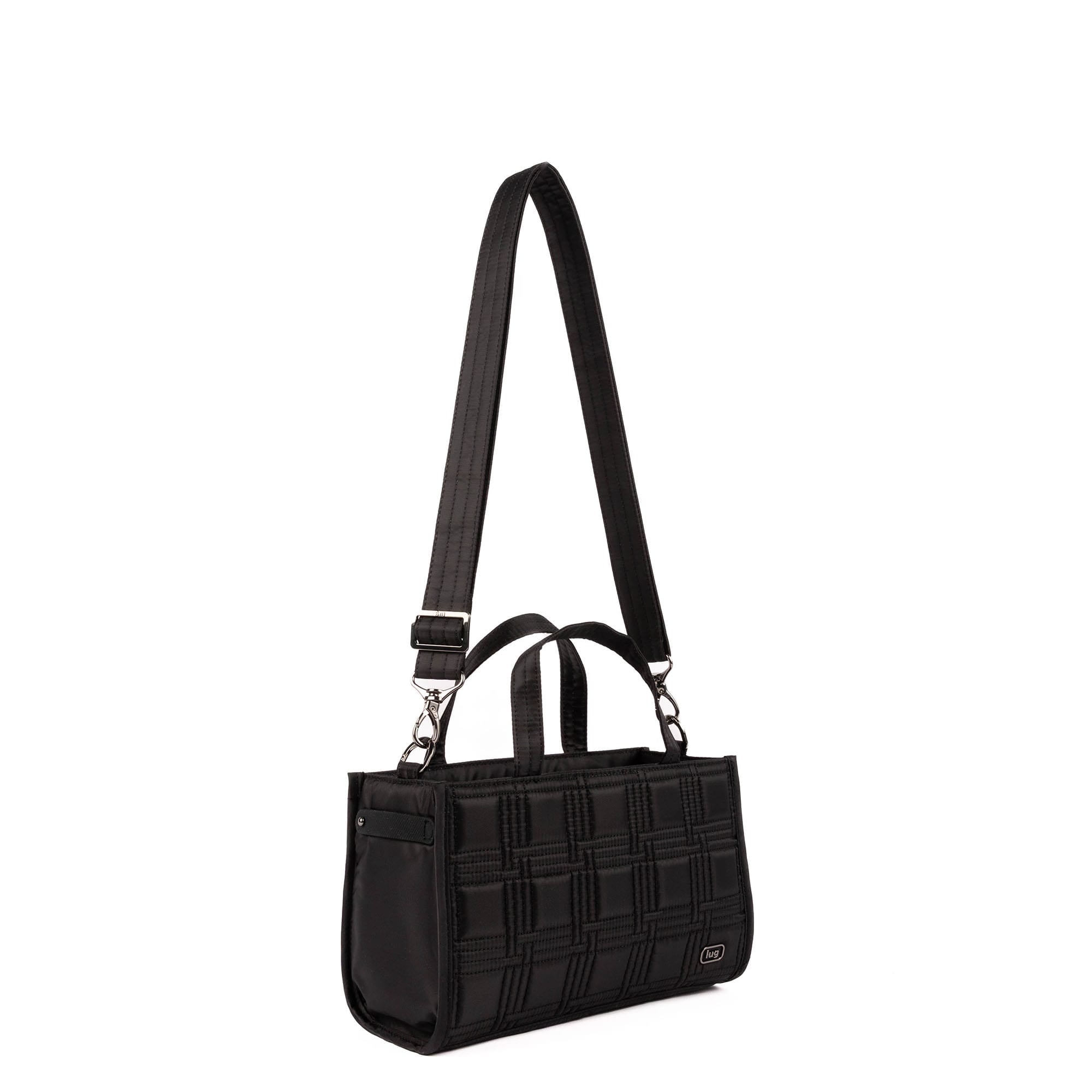 Train Top Handle Crossbody Bag - BLACK - 25797_Train_Black_Angle_02