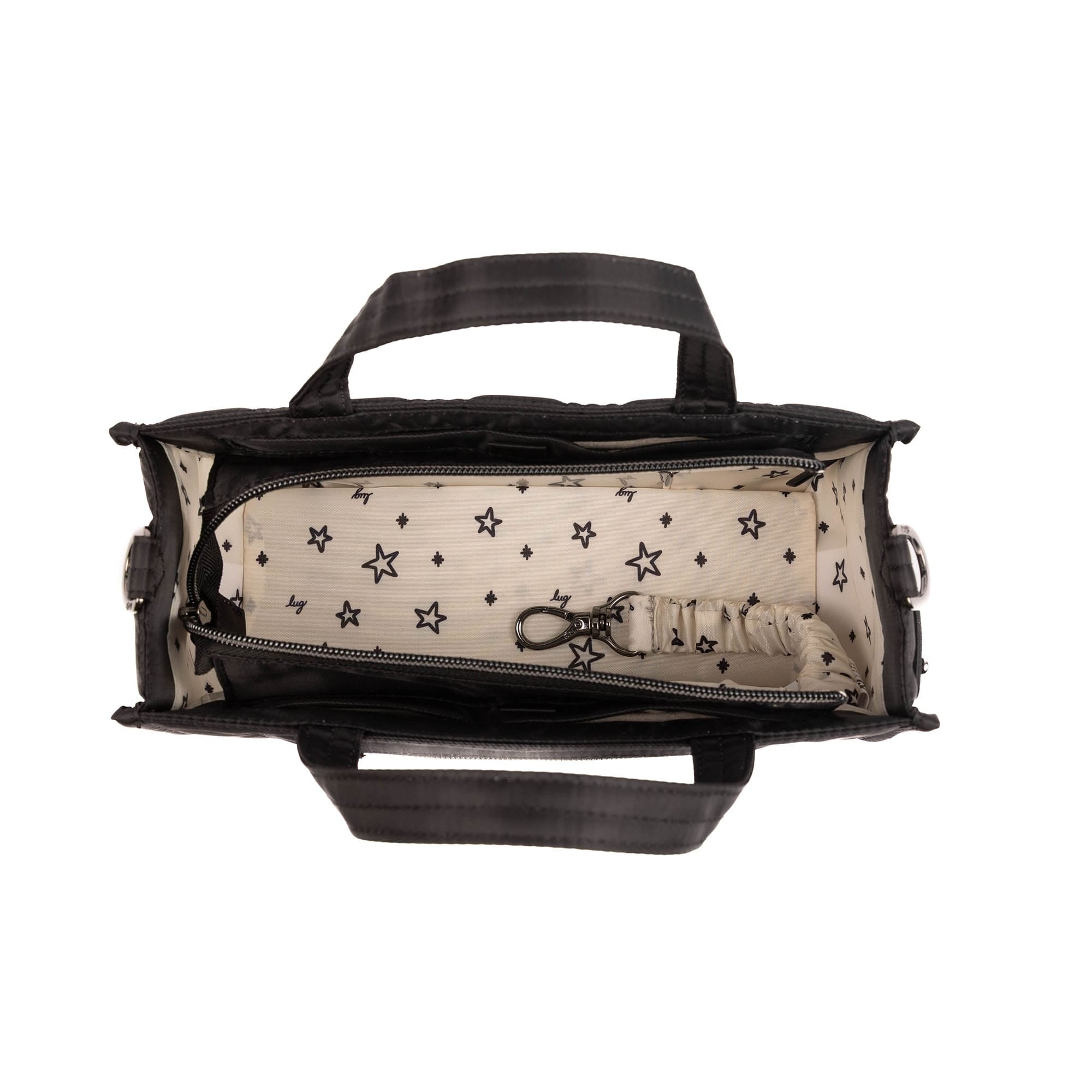 Train Top Handle Crossbody Bag - BLACK - 25797_Train_Black_Angle_05