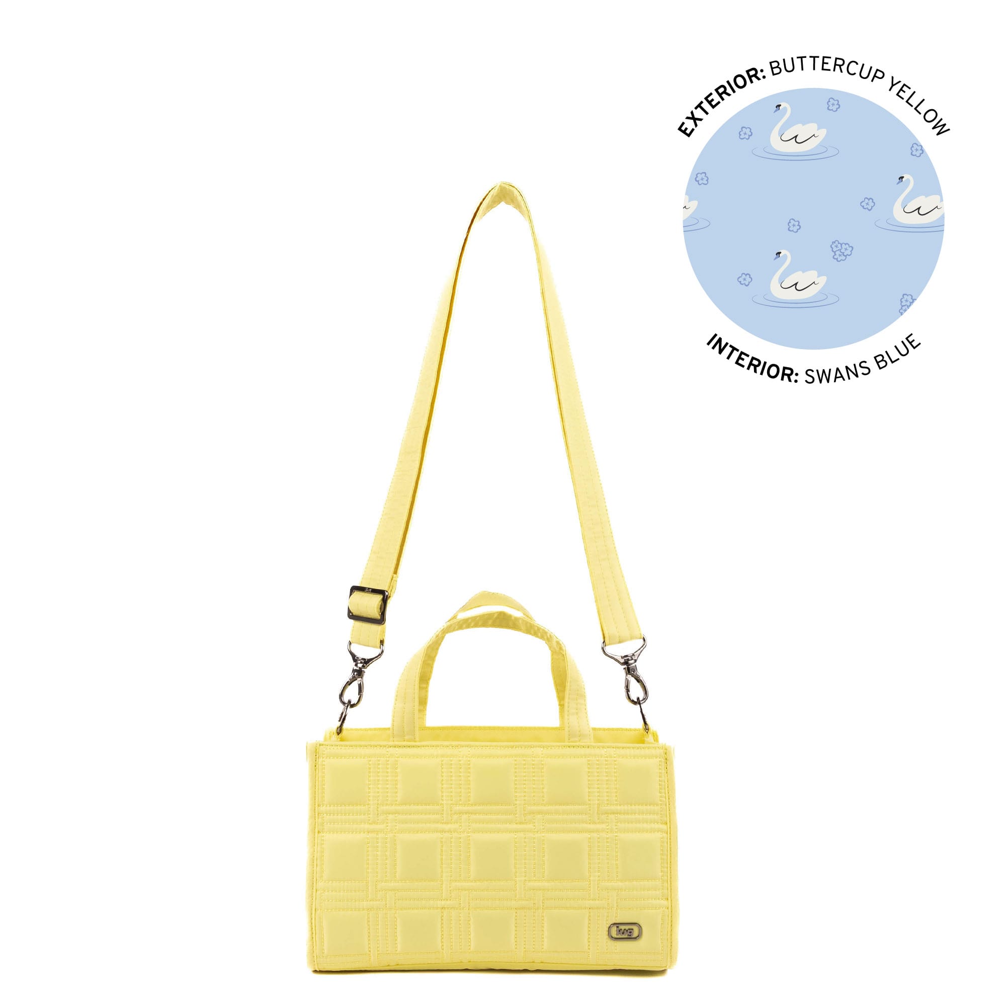 Train Top Handle Crossbody Bag - BUTTERCUP YELLOW - 25798_Train_ButtercupYellow_Angle_01