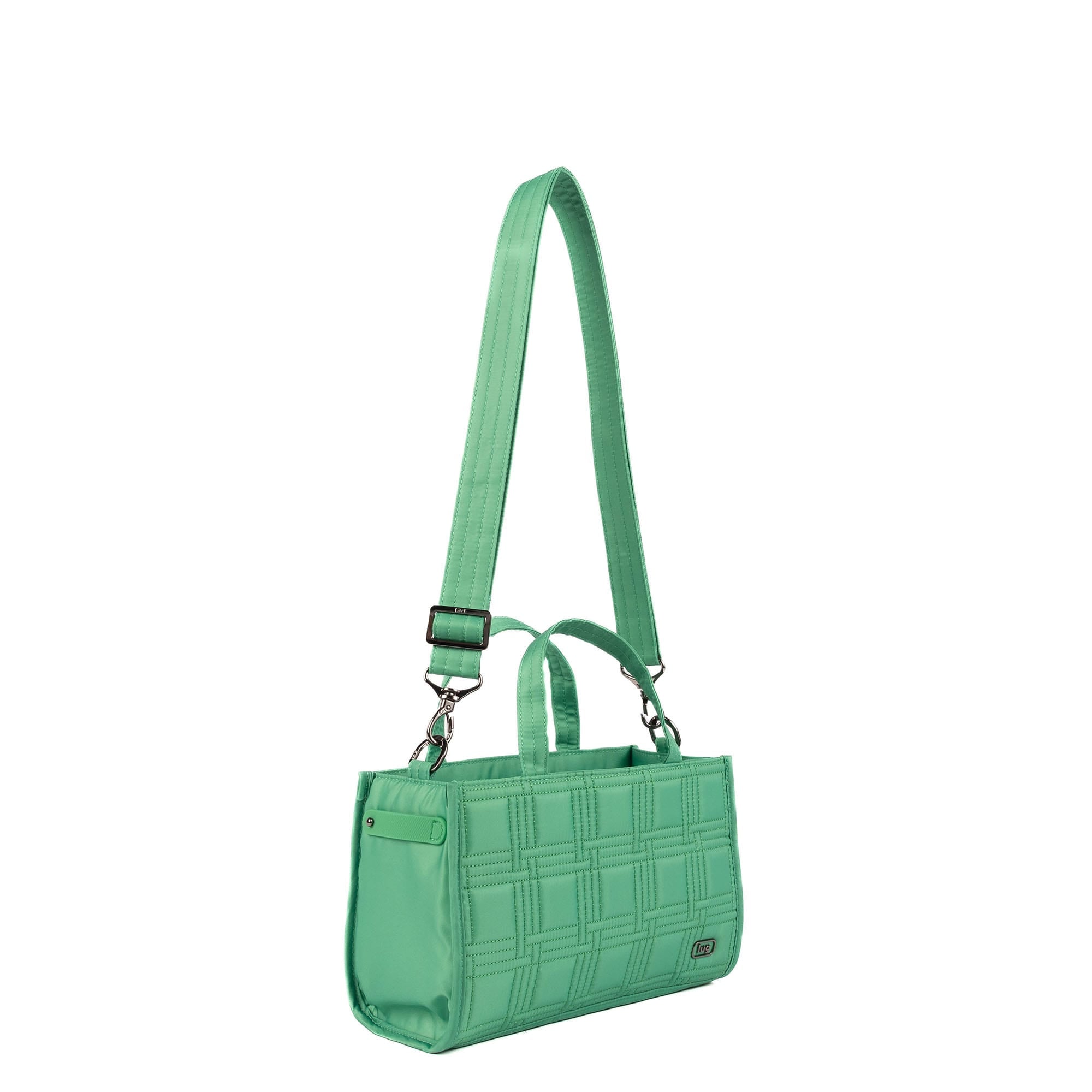 Train Top Handle Crossbody Bag - SPEARMINT GREEN - 25799_Train_SpearmintGreen_Angle_02