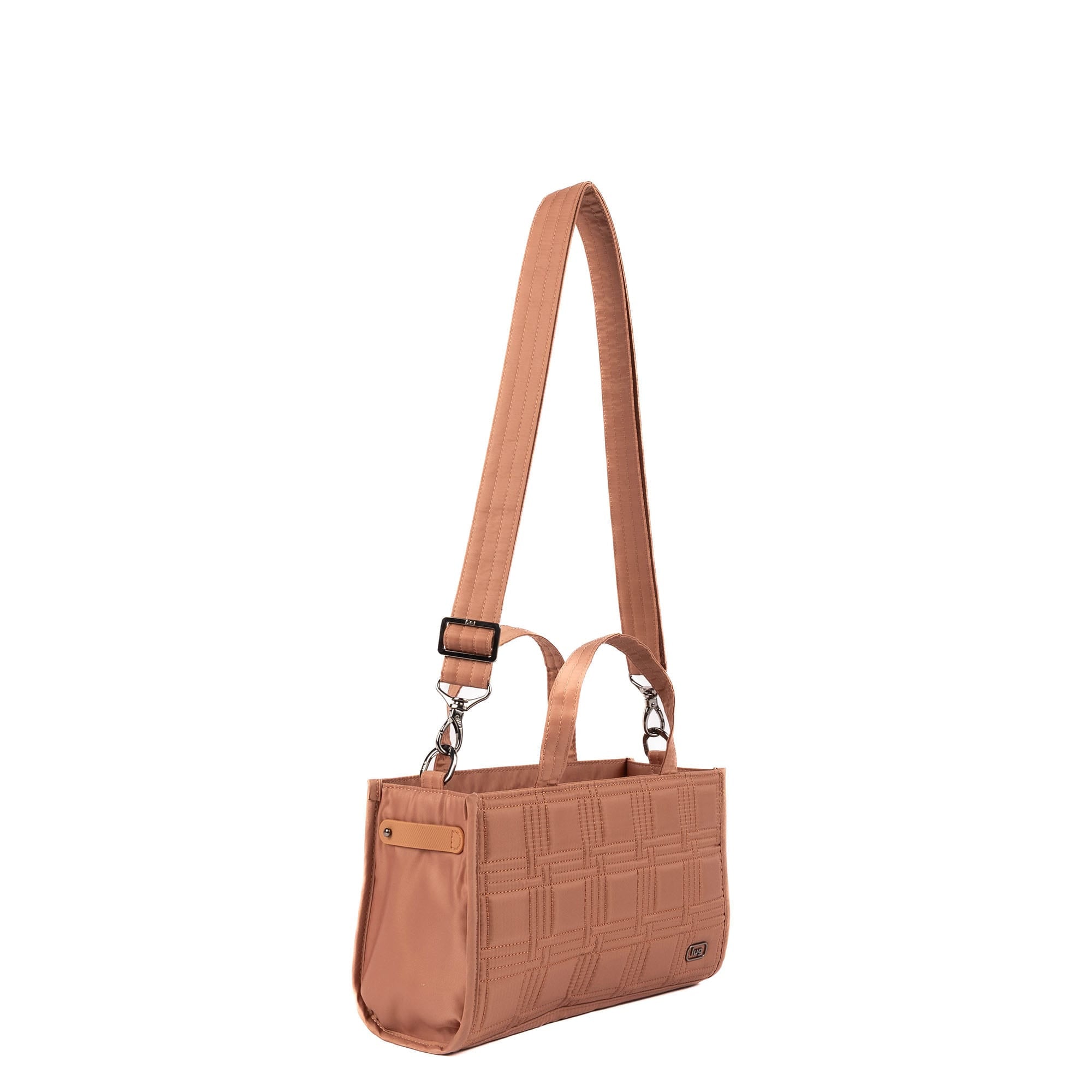 Train Top Handle Crossbody Bag - CHAI LATTE - 25800_Train_ChaiLatte_Angle_02