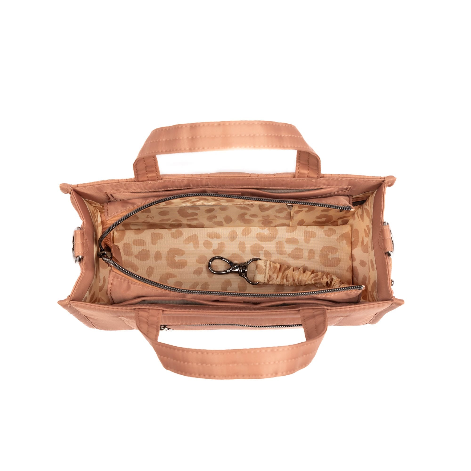 Train Top Handle Crossbody Bag - CHAI LATTE - 25800_Train_ChaiLatte_Angle_05