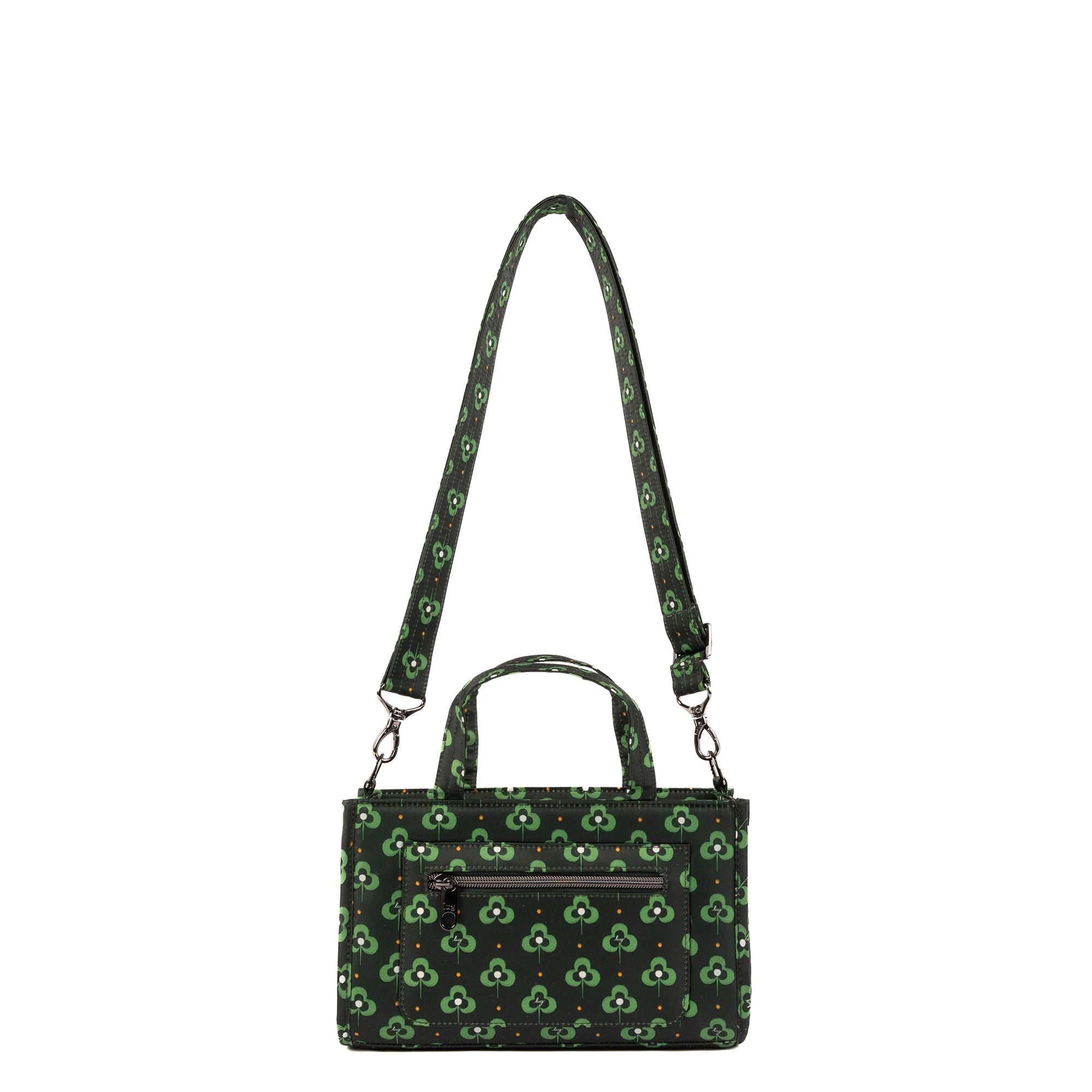 Train Top Handle Crossbody Bag - GEO SHAMROCK - 25802_Train_GeoShamrock_Angle_04