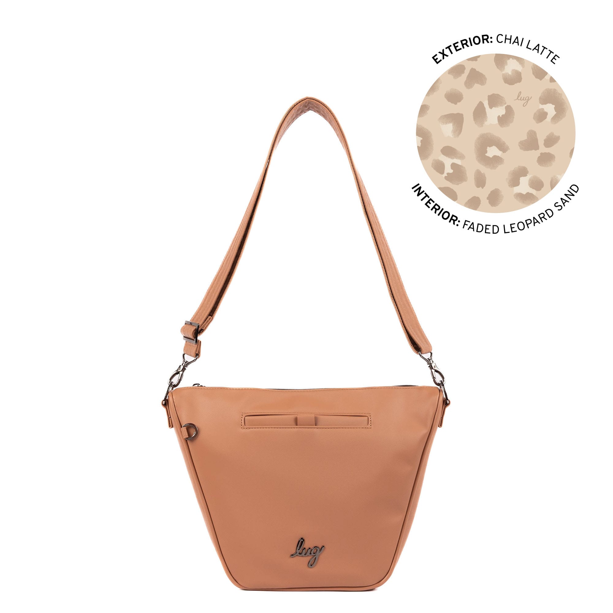 Quest Satin Luxe VL Shoulder Bag - CHAI LATTE - 25805_QuestSL_ChaiLatte_Angle_01