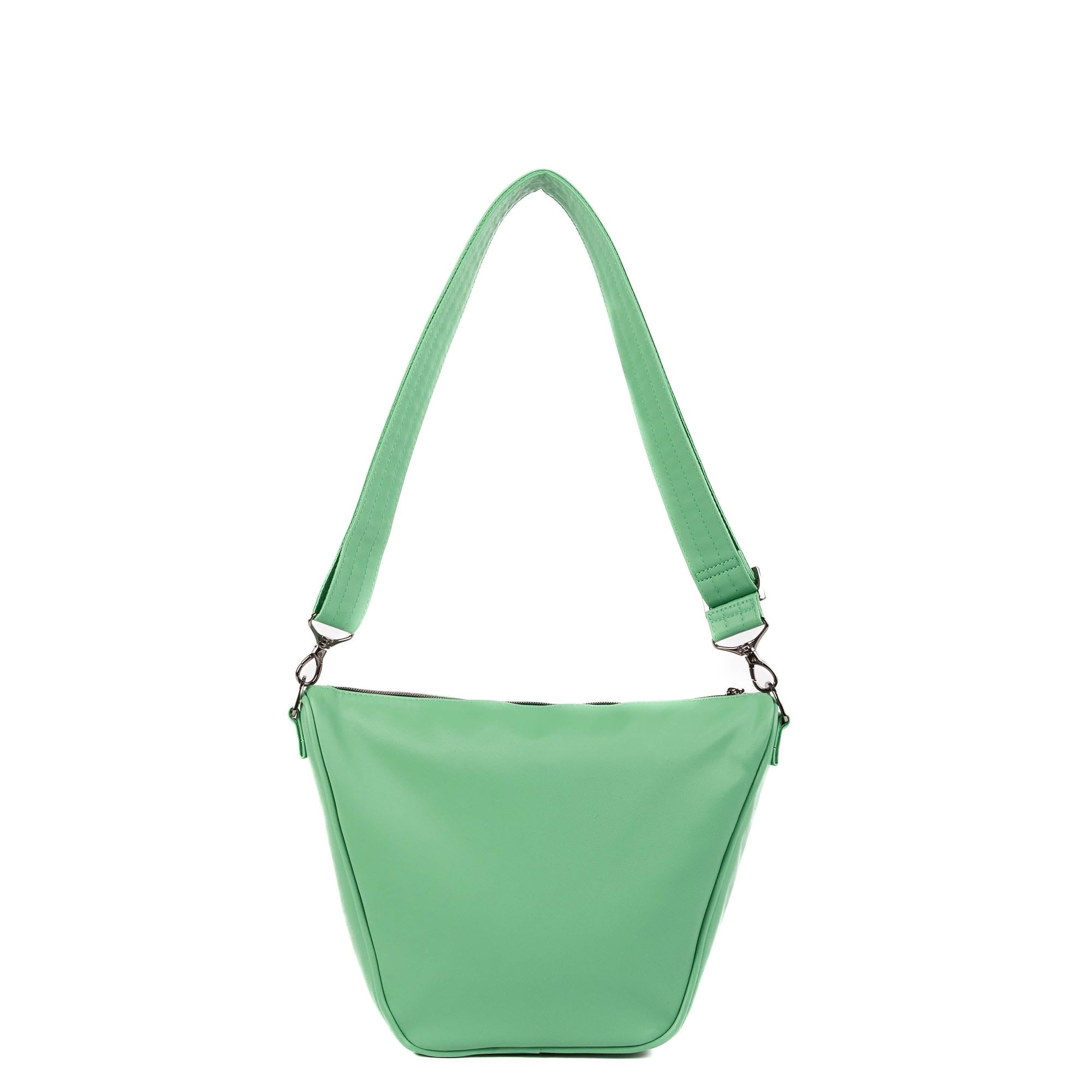 Quest Satin Luxe VL Shoulder Bag - SPEARMINT GREEN - 25808_QuestSL_SpearmintGreen_Angle_04
