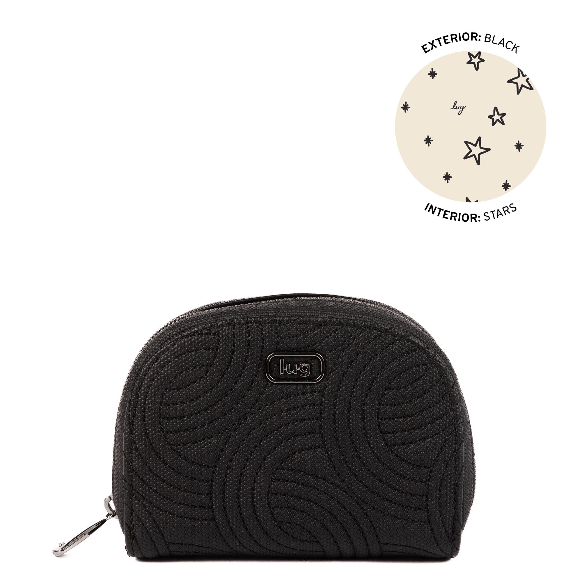 Kolo Mini Jewelry Matte Luxe VL Pouch with Charm Bar - BLACK 2 - 25815_KoloML_Black_Angle_01