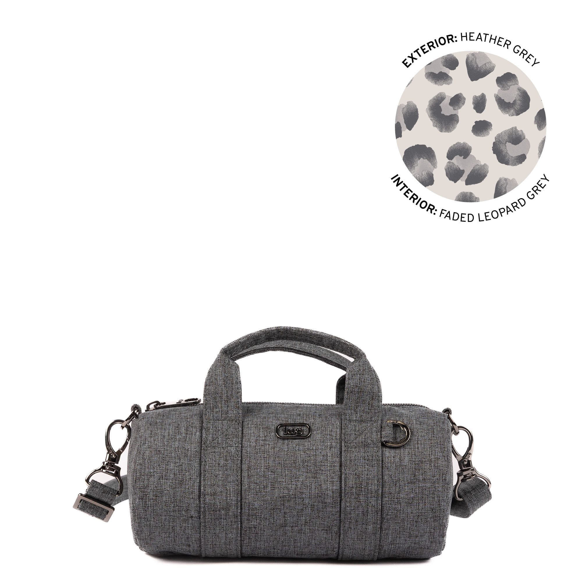 Rallycar Mini Crossbody Bag - HEATHER GREY - 25822_Rallycar_HeatherGrey_Angle_01