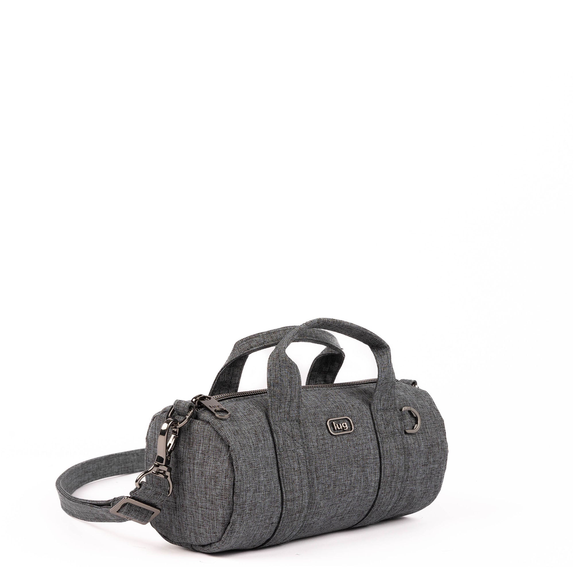 Rallycar Mini Crossbody Bag - HEATHER GREY - 25822_Rallycar_HeatherGrey_Angle_02