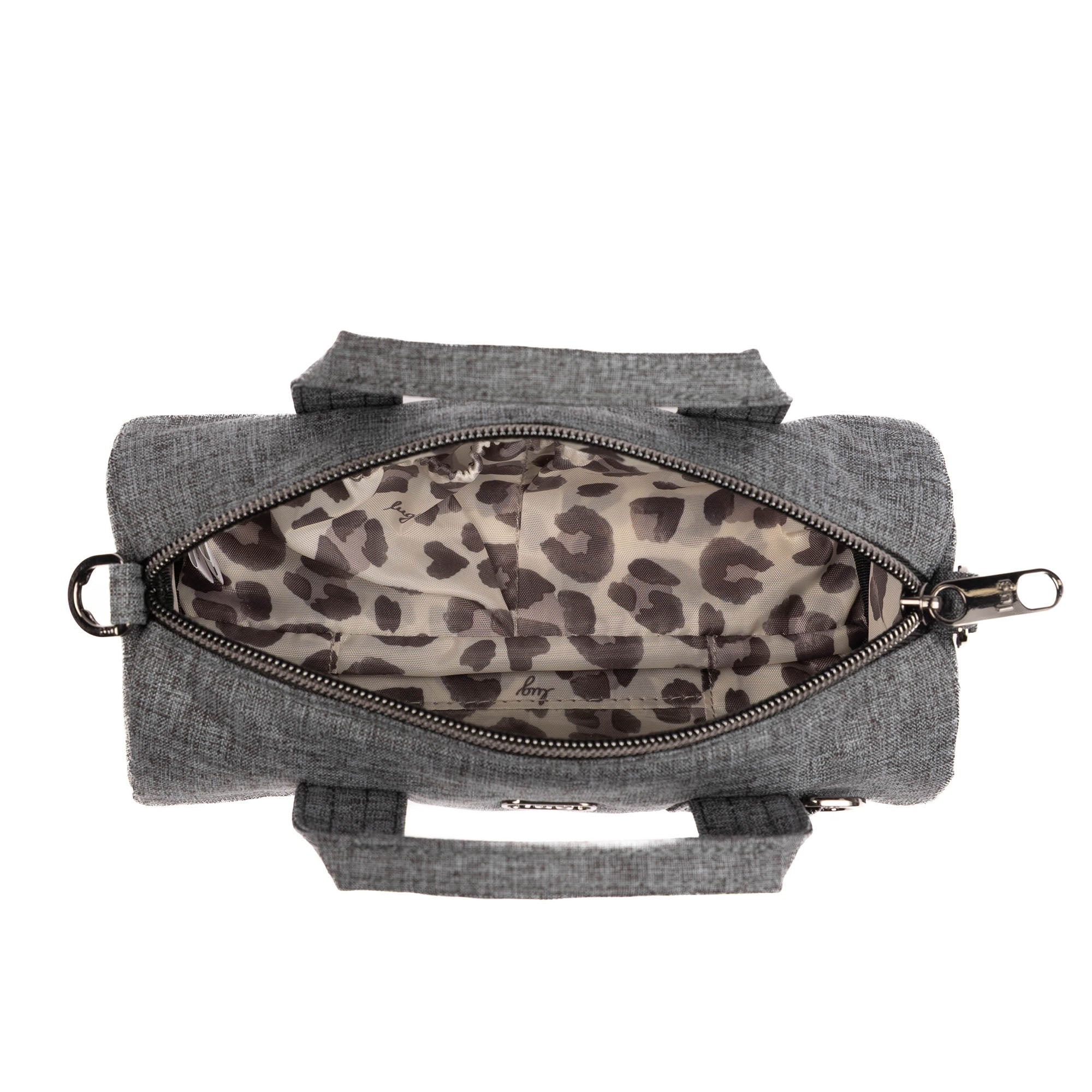 Rallycar Mini Crossbody Bag - HEATHER GREY - 25822_Rallycar_HeatherGrey_Angle_05