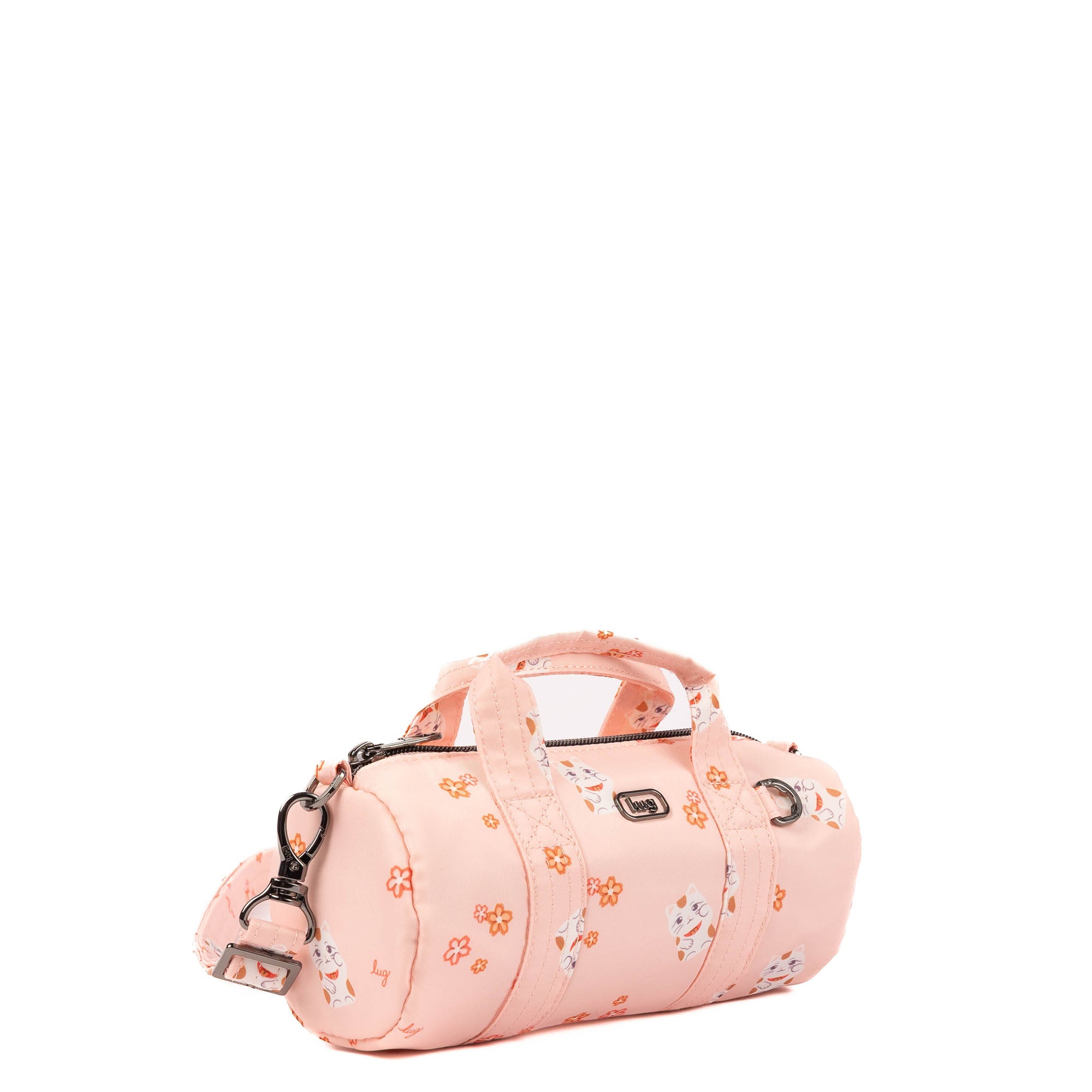 Rallycar Mini Crossbody Bag - LUCKY CAT PINK - 25827_Rallycar_LuckyCatPink_Angle_02