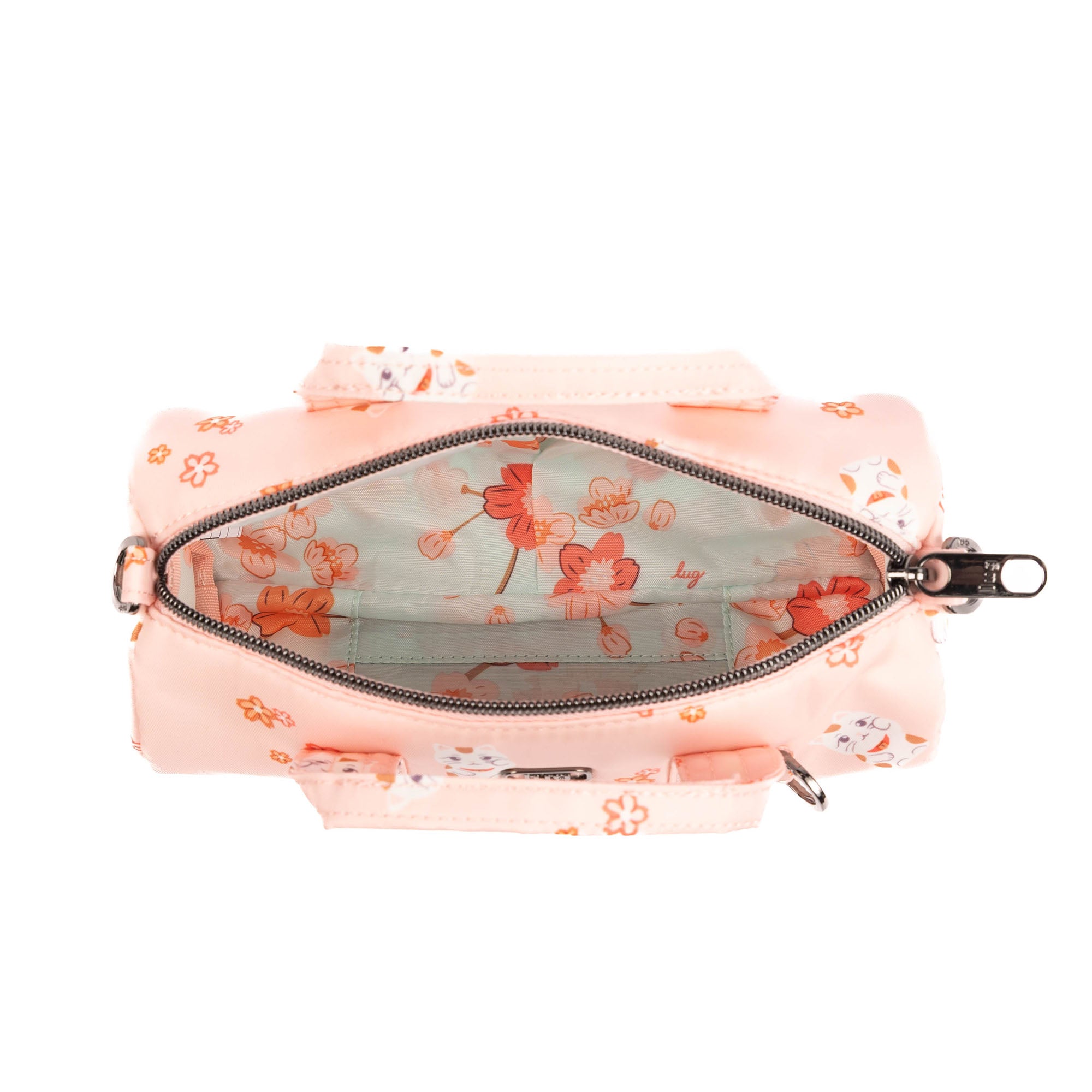 Rallycar Mini Crossbody Bag - LUCKY CAT PINK - 25827_Rallycar_LuckyCatPink_Angle_05