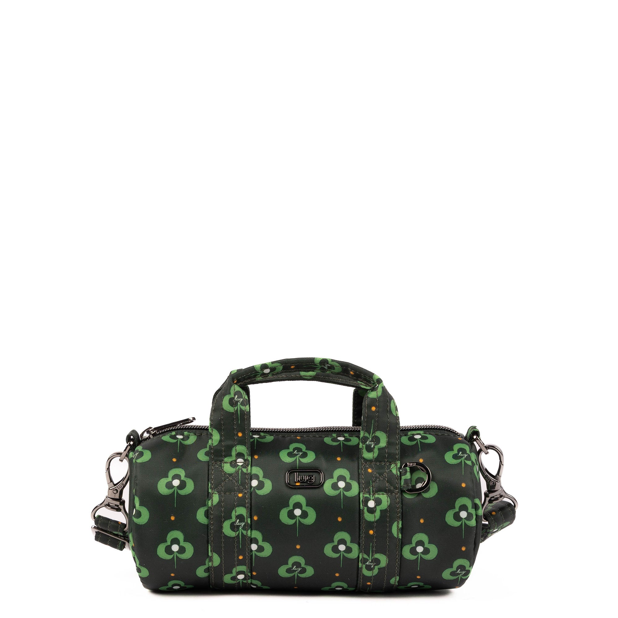 Rallycar Mini Crossbody Bag - - 25828_Rallycar_GeoShamrock_Angle_01