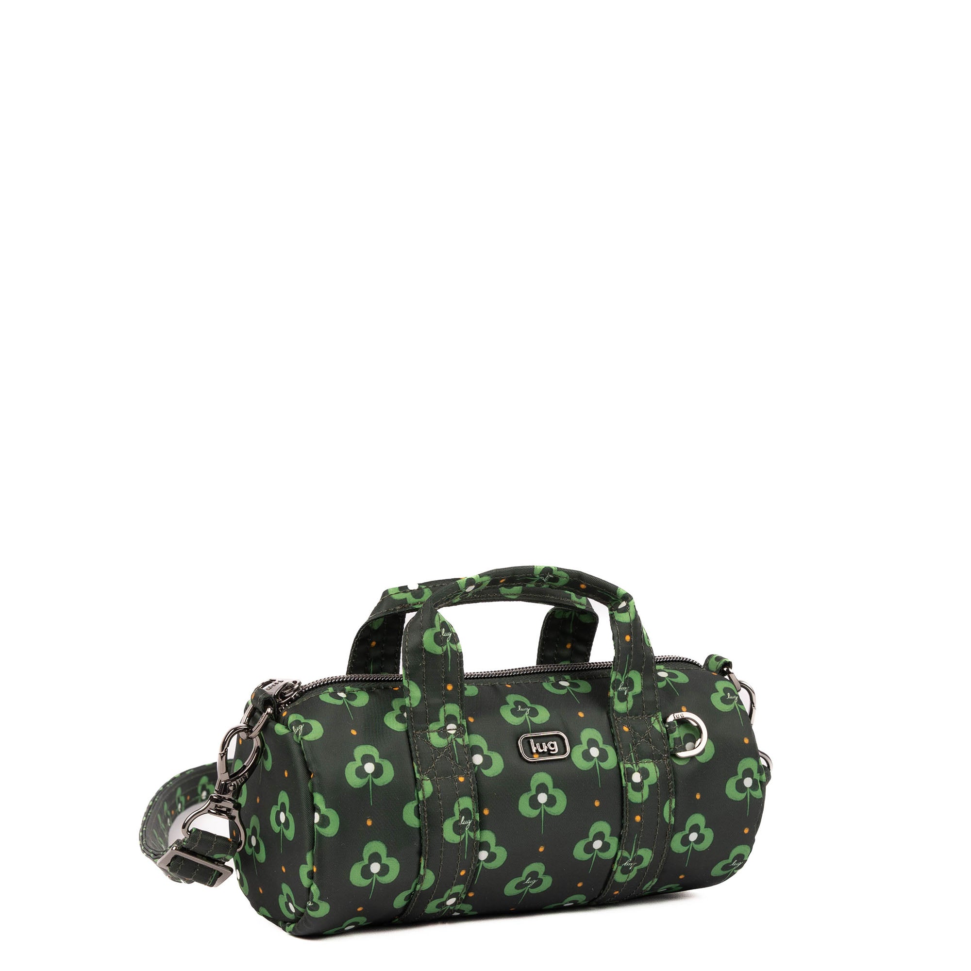 Rallycar Mini Crossbody Bag - GEO SHAMROCK - 25828_Rallycar_GeoShamrock_Angle_02