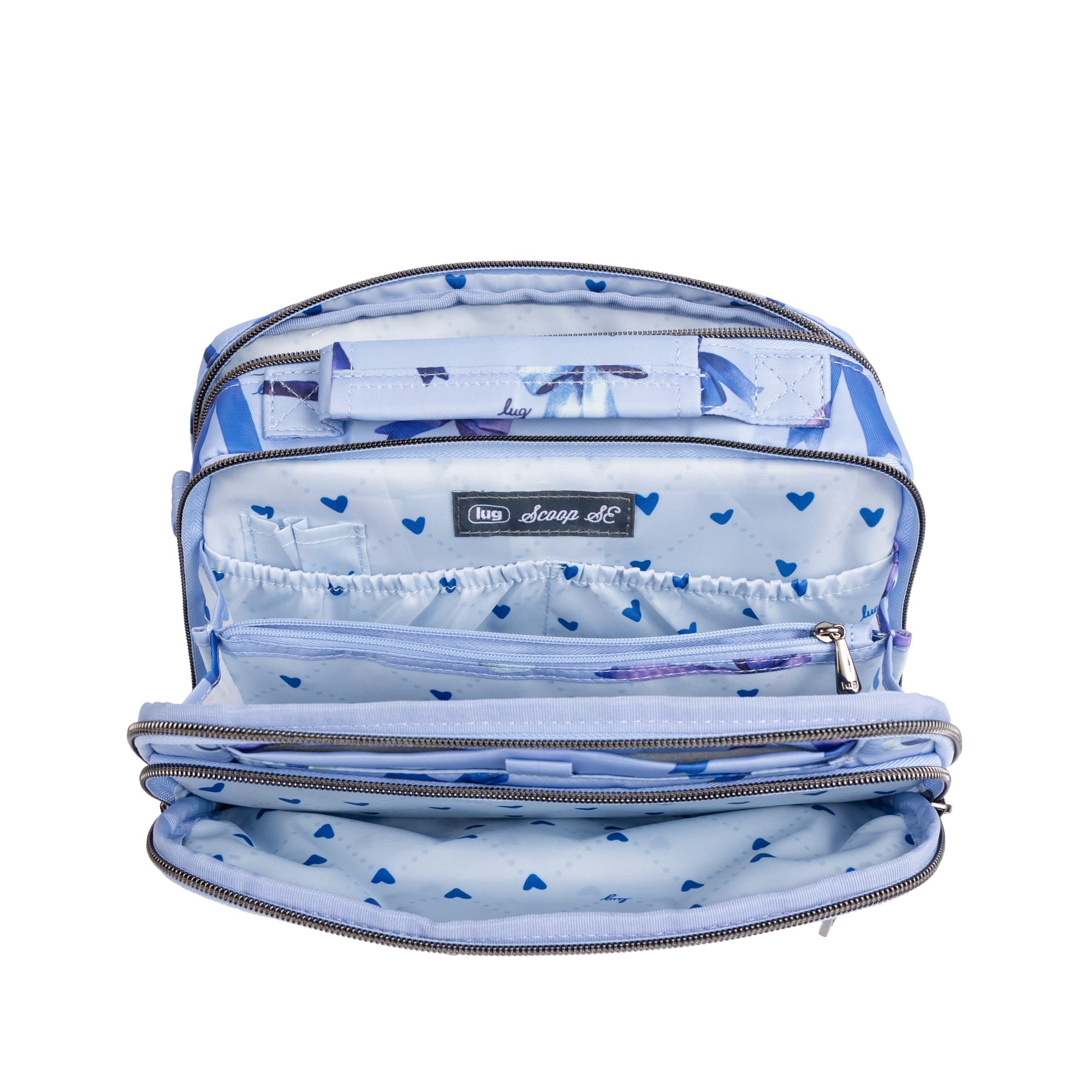 Legacy Collection Scoop SE Crossbody Bag - BOWS PERIWINKLE - 25831_LegacyScoopSE_BowsPeriwinkle_Angle_05