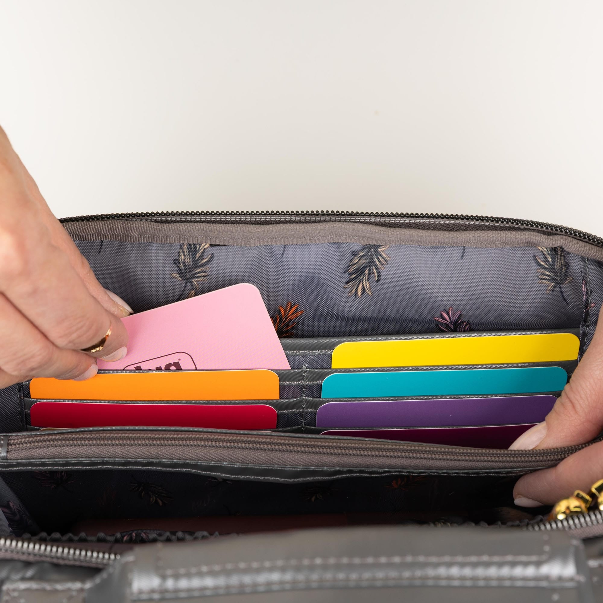 Legacy Collection Scoop SE Crossbody Bag - - 25836_LegacyScoopSE_MetallicStorm_Lifestyle_07