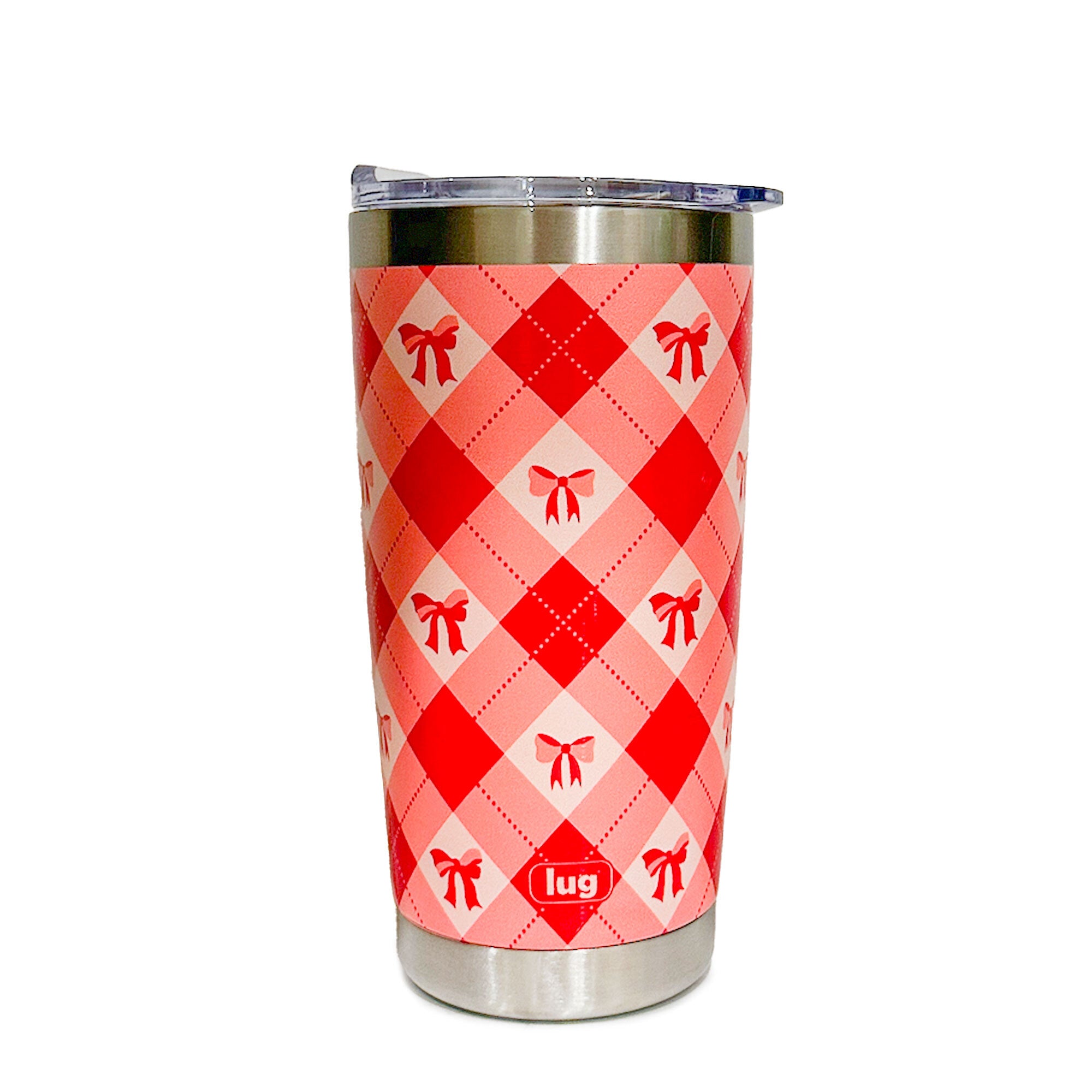 Guzzle Tumbler - BOWGYLE RED - 25955_Guzzle_BowgyleRed_Angle_01