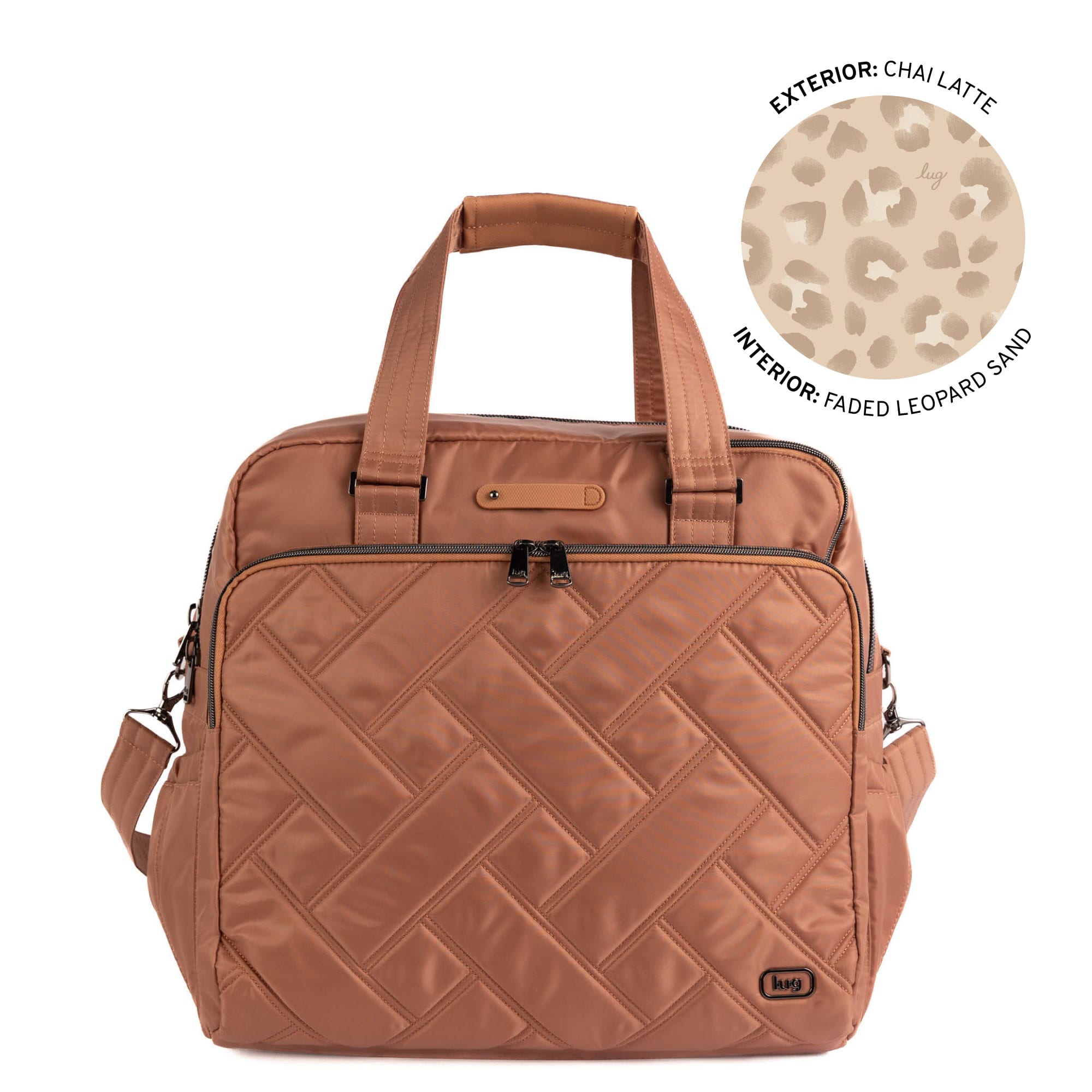Boxer SE Duffel Bag - CHAI LATTE - 26000_BoxerSE_ChaiLatte_Angle_01