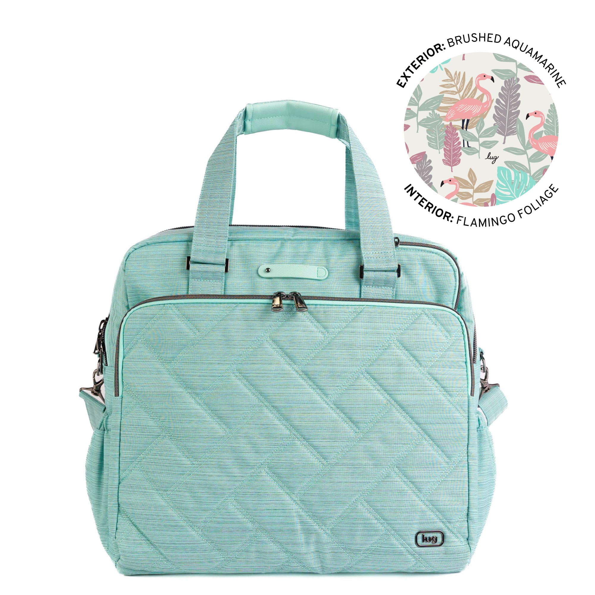 Boxer SE Duffel Bag - BRUSHED AQUAMARINE - 26001_BoxerSE_BrushedAquamarine_Angle_01
