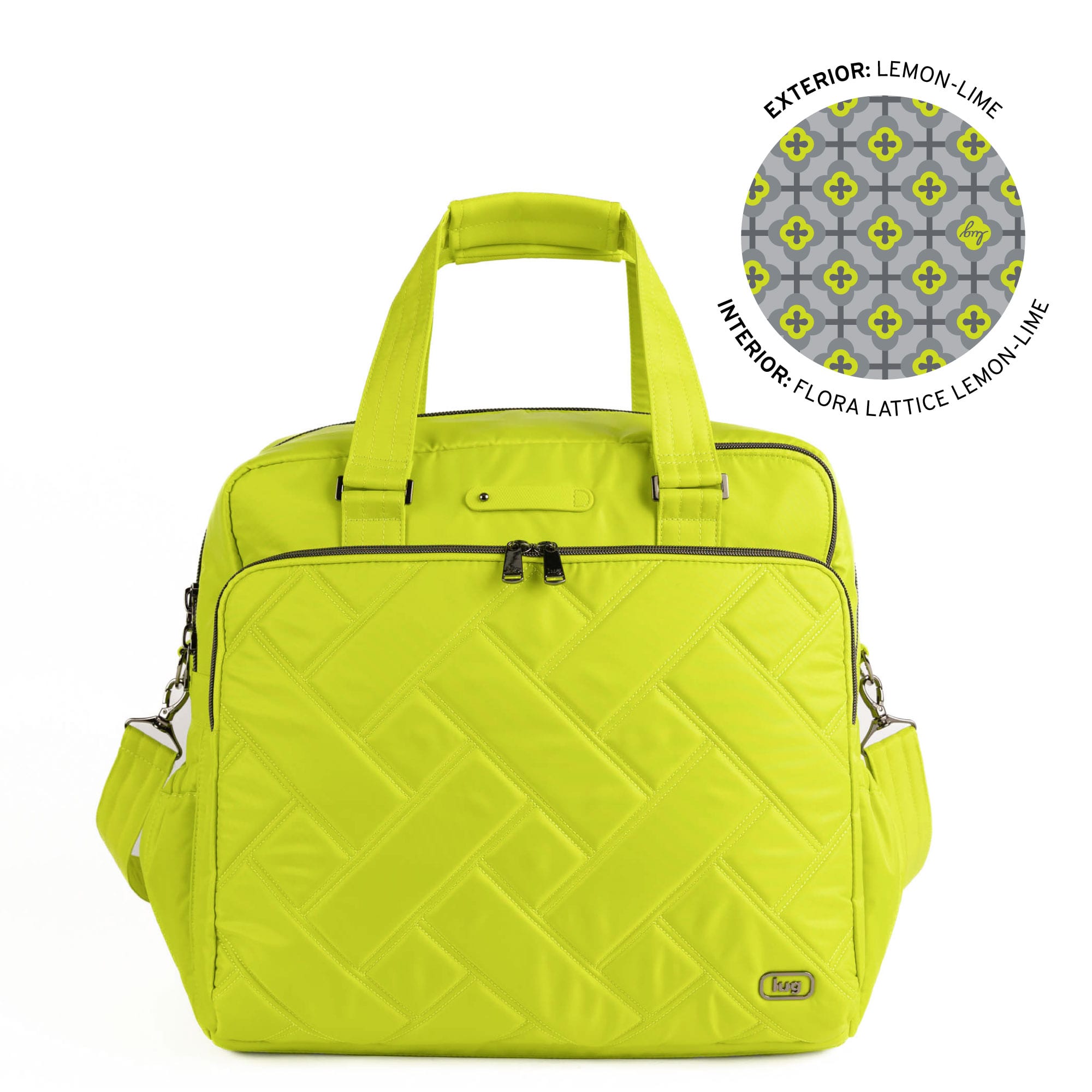 Boxer SE Duffel Bag - LEMON LIME - 26003_BoxerSE_LemonLime_Angle_01