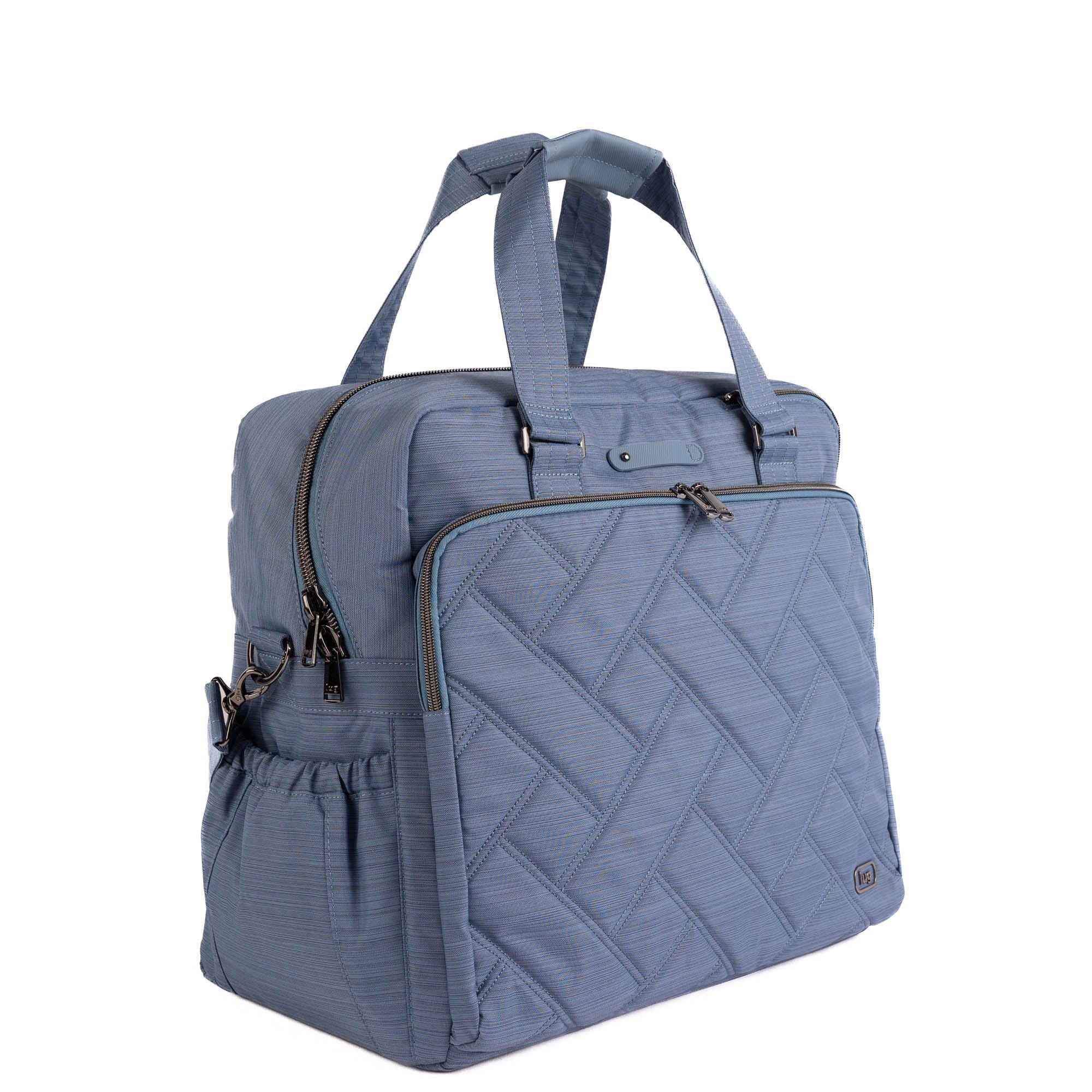 Boxer SE Duffel Bag - BRUSHED DENIM DRIFT - 26005_BoxerSE_BrushedDenimDrift_Angle_02
