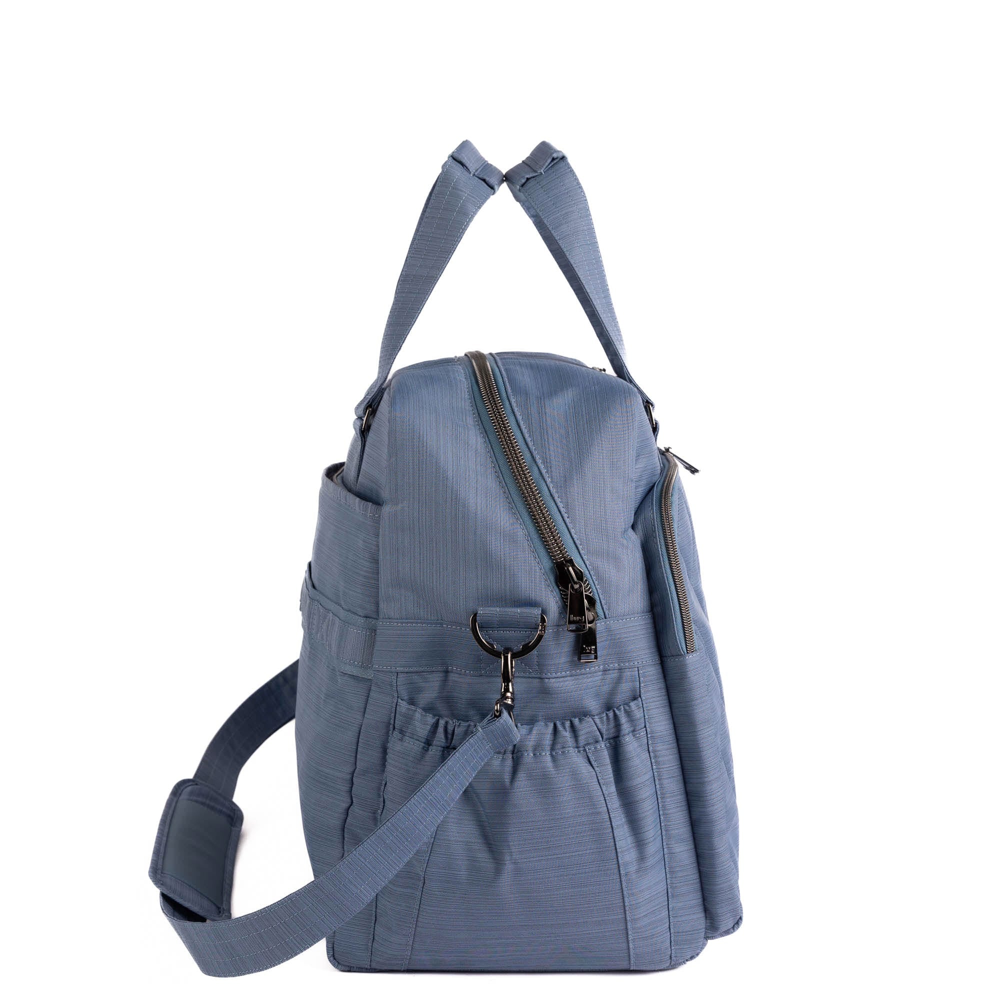 Boxer SE Duffel Bag - BRUSHED DENIM DRIFT - 26005_BoxerSE_BrushedDenimDrift_Angle_03