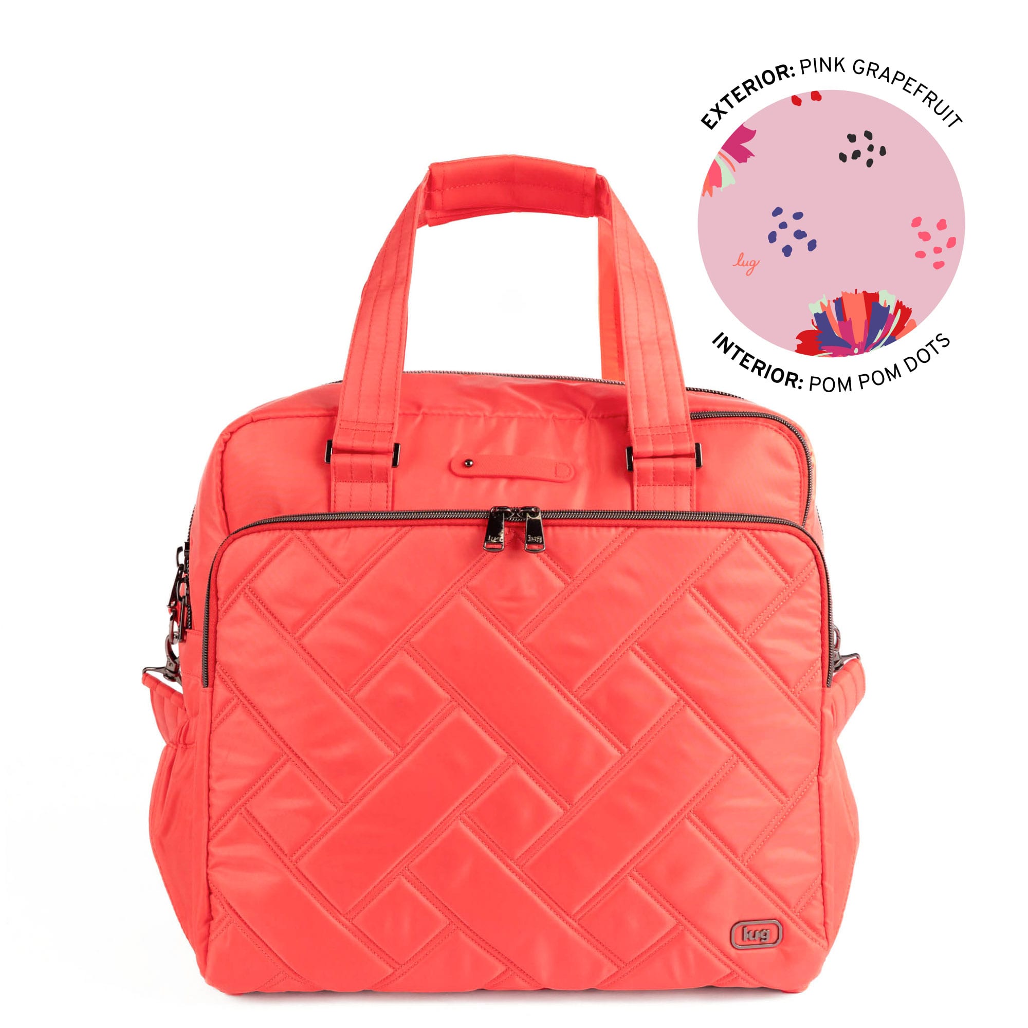 Boxer SE Duffel Bag - PINK GRAPEFRUIT - 26006_BoxerSE_PinkGrapefruit_Angle_01
