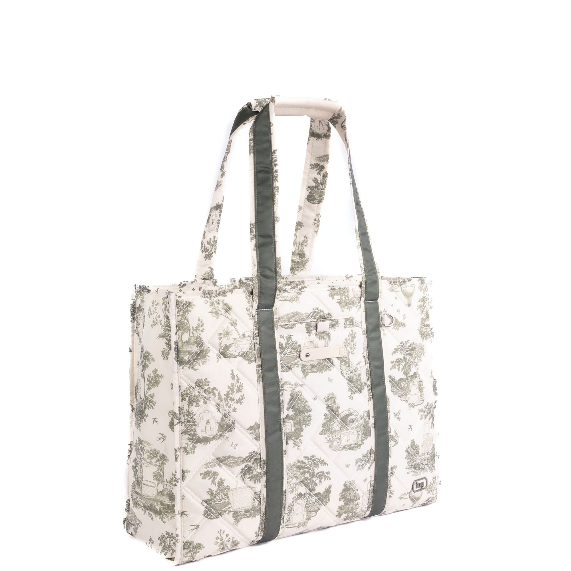Longboat LE Carry-All with Pouch - STORYBOOK OLIVE - 26018_LongboatLE_20_2PC_StorybookOlive_Angle_03