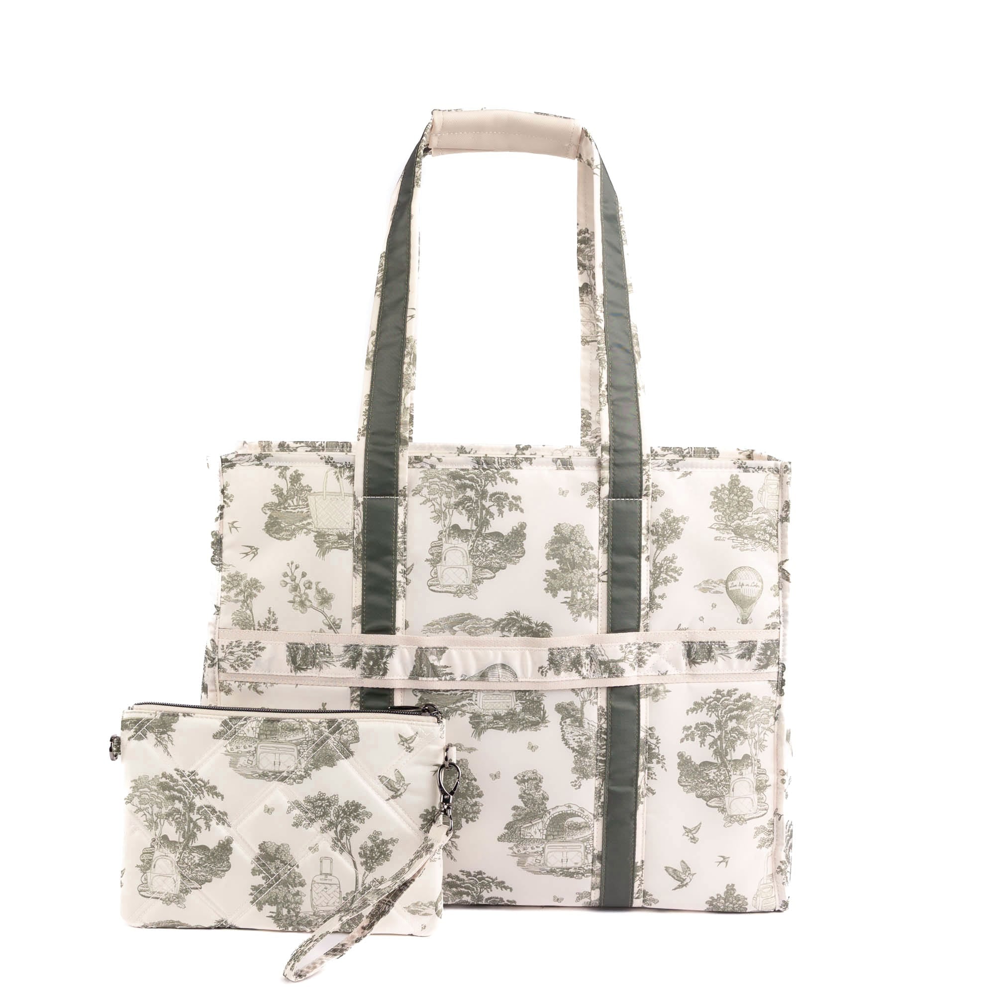 Longboat LE Carry-All with Pouch - STORYBOOK OLIVE - 26018_LongboatLE_20_2PC_StorybookOlive_Angle_05