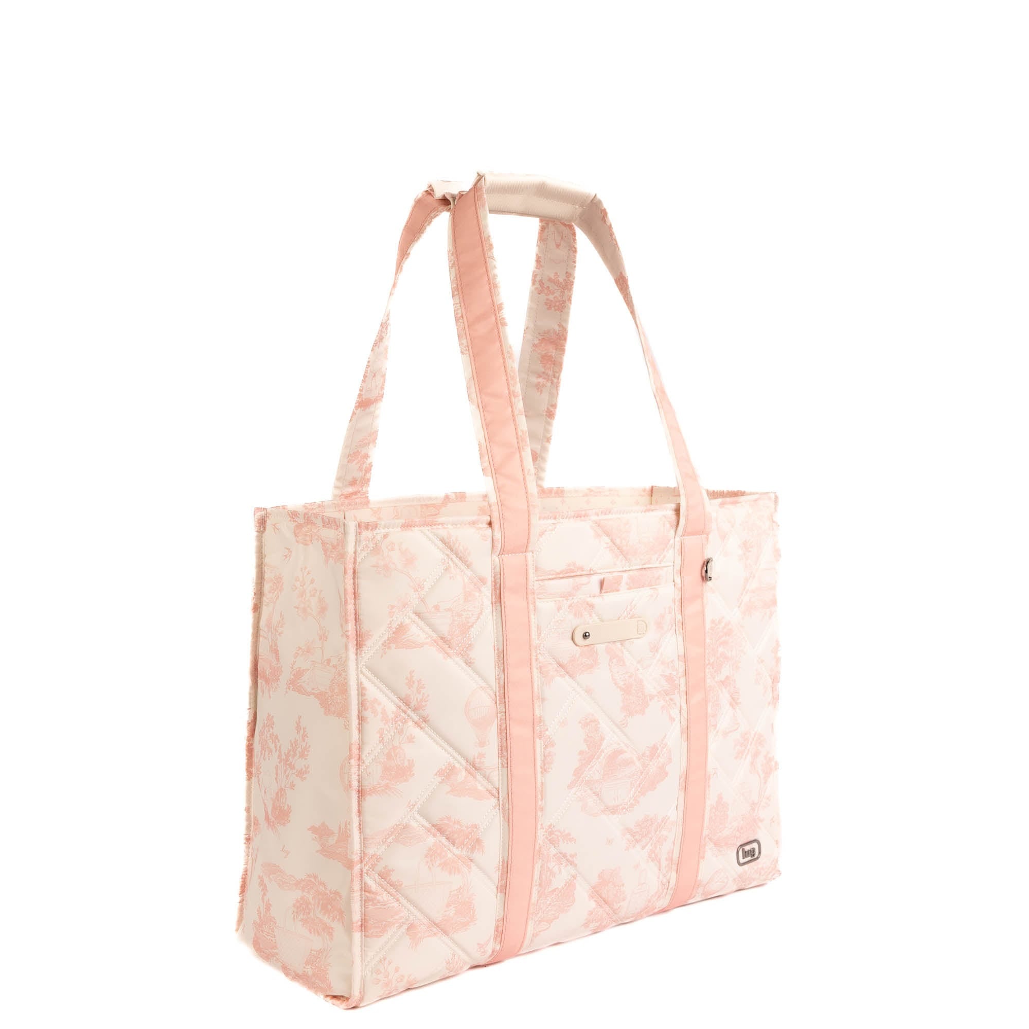 Longboat LE Carry-All with Pouch - STORYBOOK PINK - 26019_LongboatLE_20_2PC_StorybookPink_Angle_03
