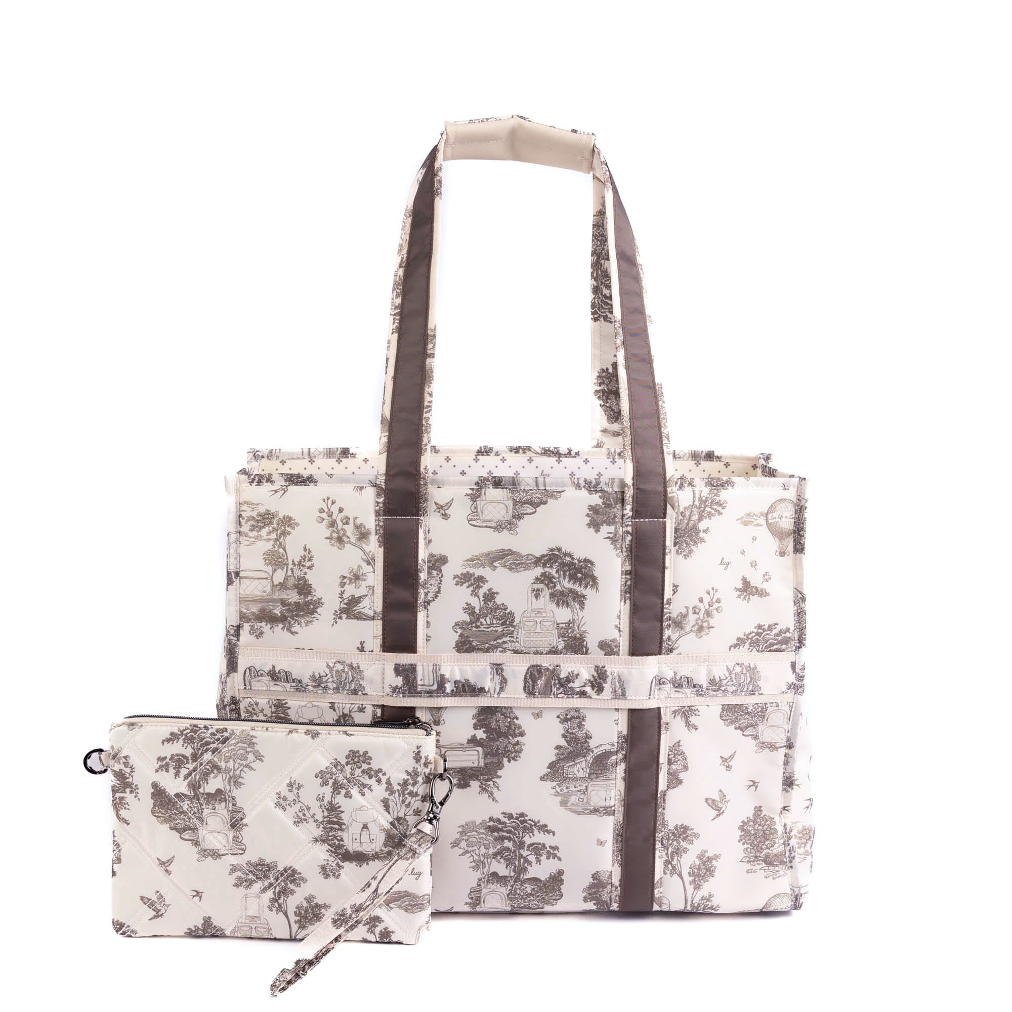 Longboat LE Carry-All with Pouch - STORYBOOK BROWN - 26020_LongboatLE_20_2PC_StorybookBrown_Angle_05