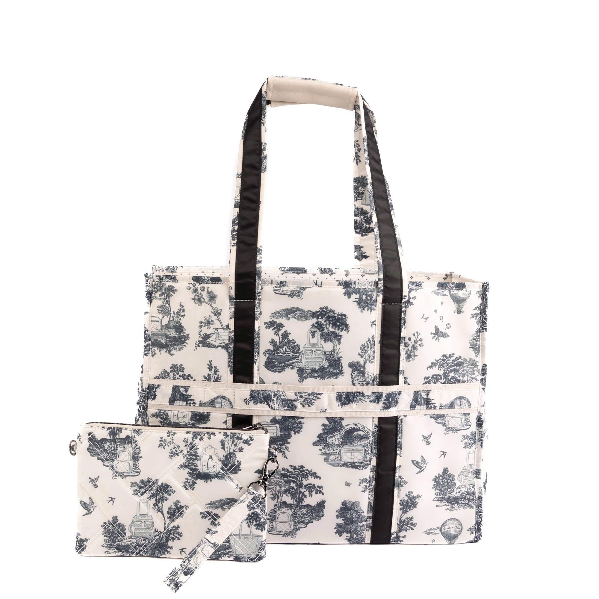Longboat LE Carry-All with Pouch - STORYBOOK BLACK - 26021_LongboatLE_20_2PC_StorybookBlack_Angle_05