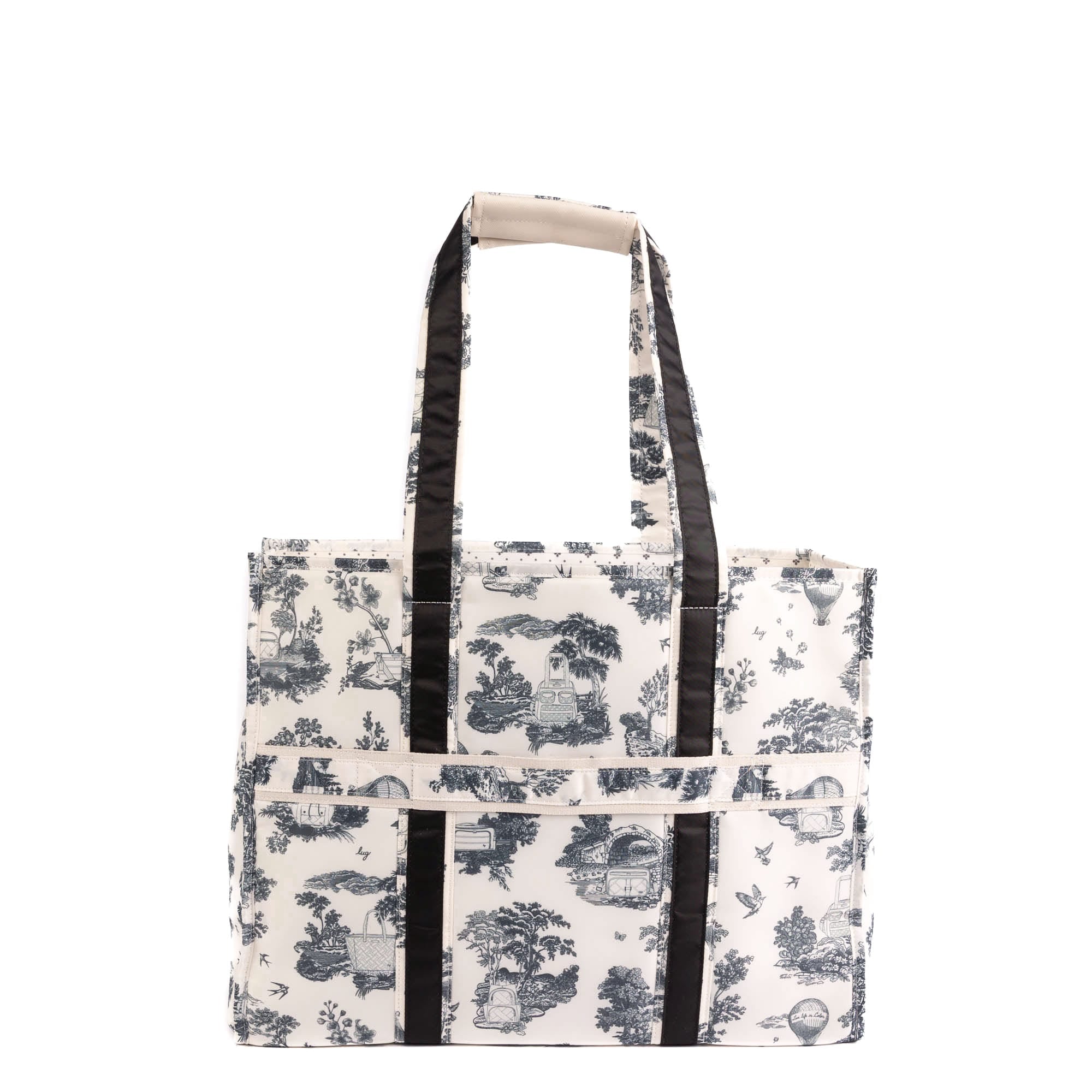 Longboat LE Tote - STORYBOOK BLACK - 26021_LongboatLE_20_2PC_StorybookBlack_Angle_07