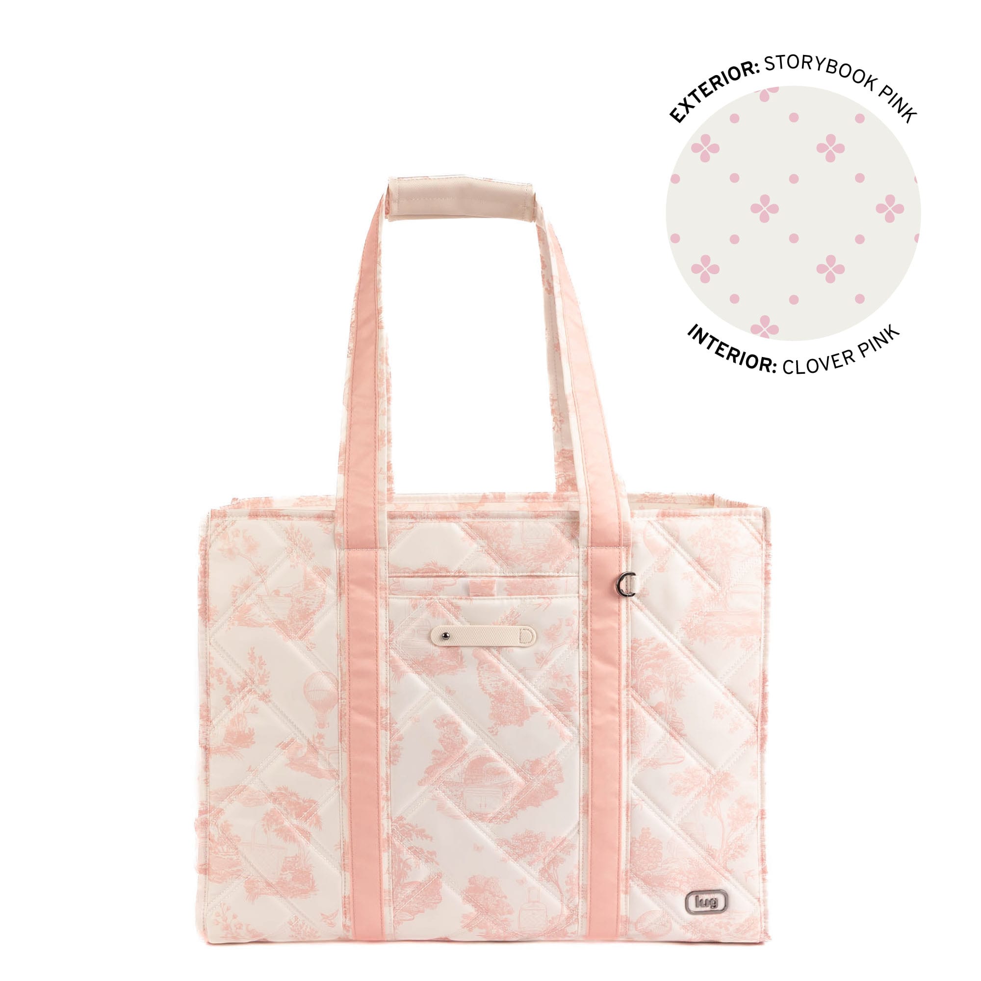 Longboat LE Tote - STORYBOOK PINK - 26036_LongboatLE-_StorybookPink_Angle_01