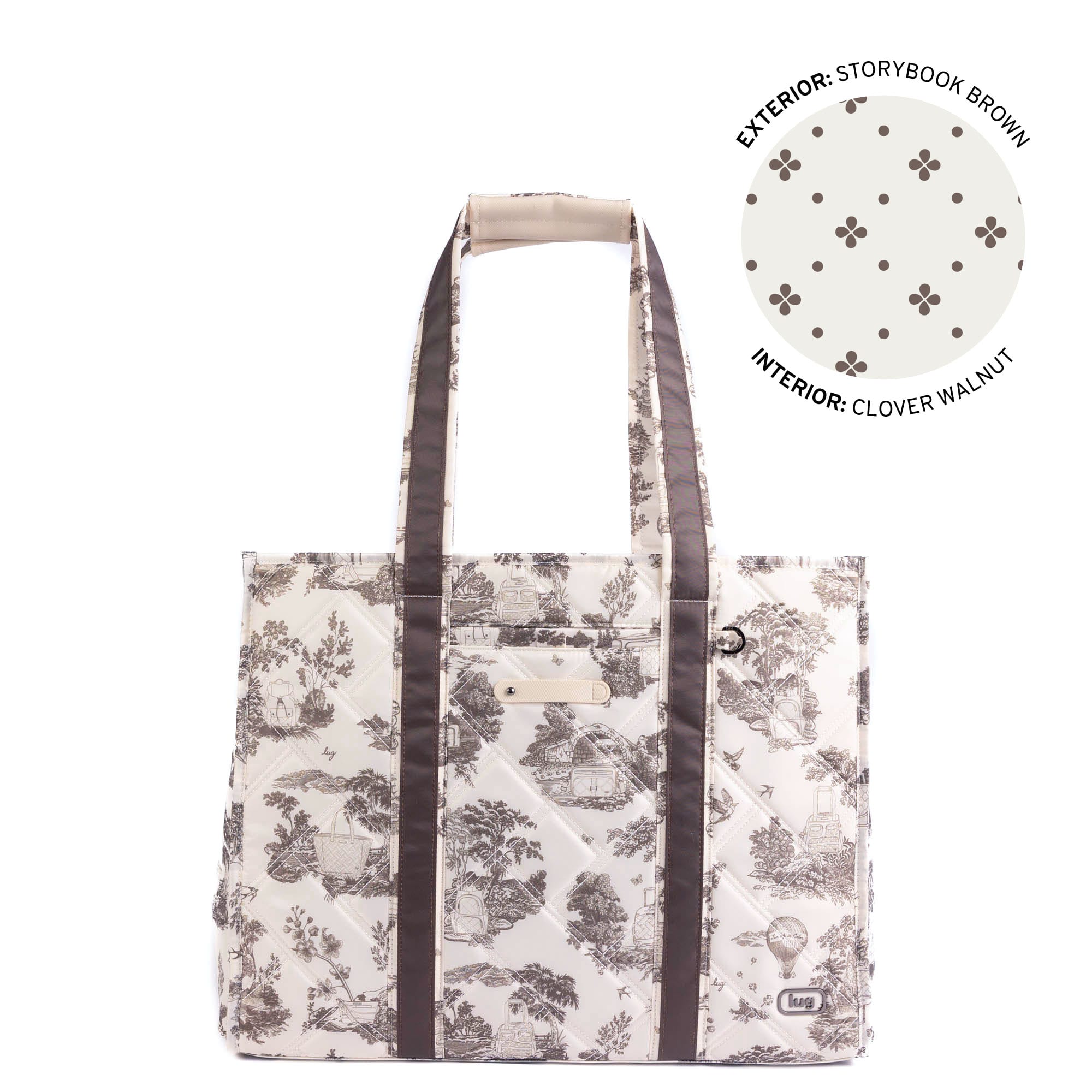 Longboat LE Tote - STORYBOOK BROWN - 26037_LongboatLE-_StorybookBrown_Angle_01
