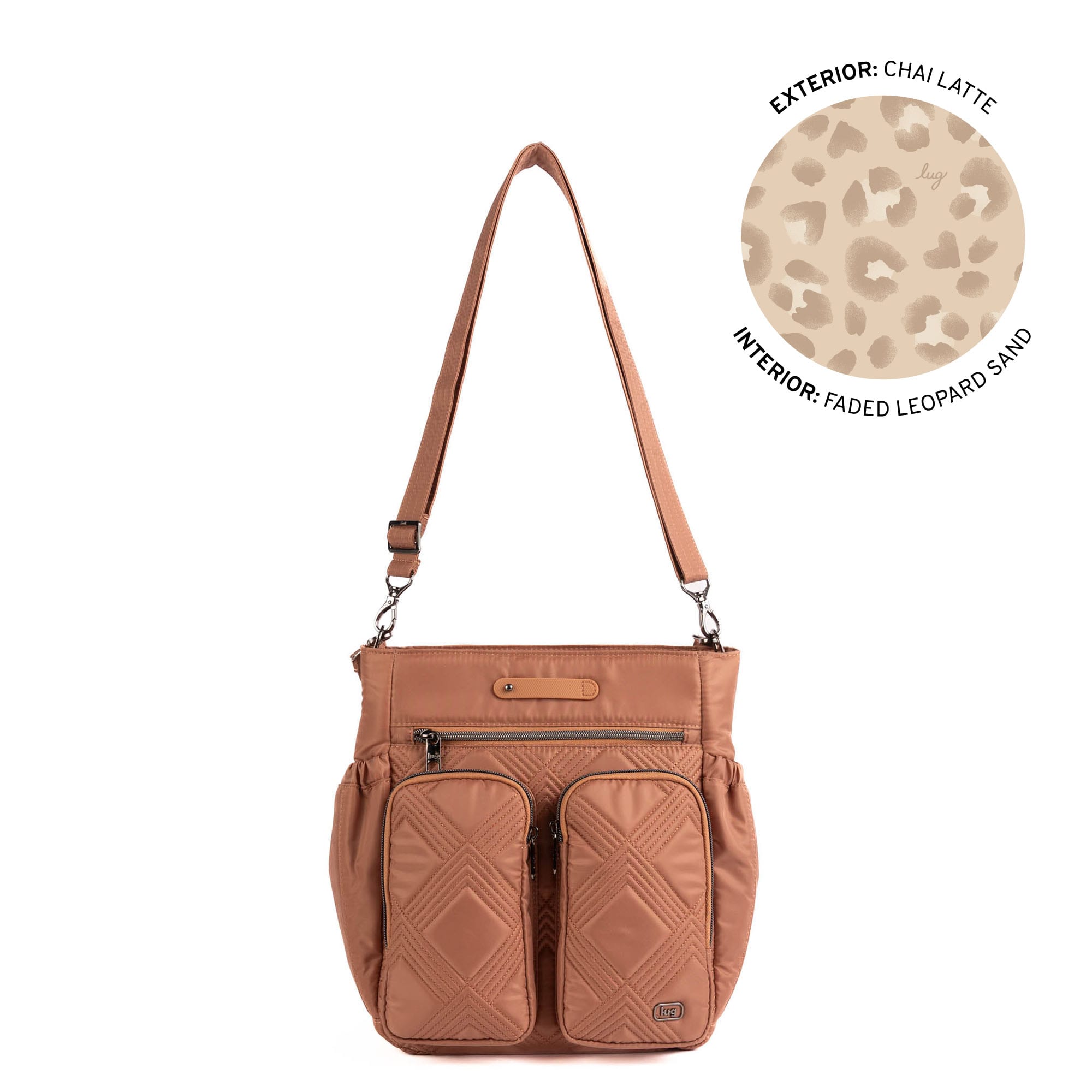 Toodles Tote Bag - CHAI LATTE - 26042_Toodles_ChaiLatte_Angle_01