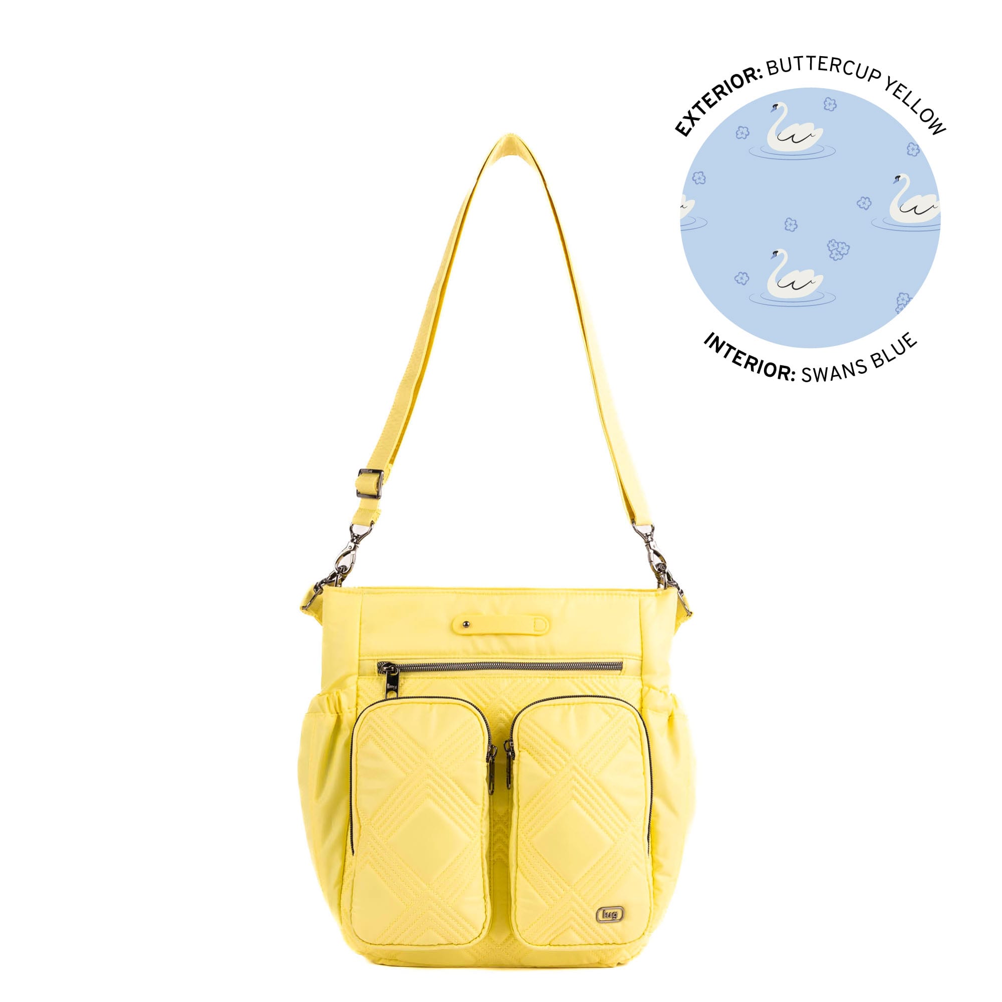 Toodles Tote Bag - BUTTERCUP YELLOW - 26045_Toodles_ButtercupYellow_Angle_01