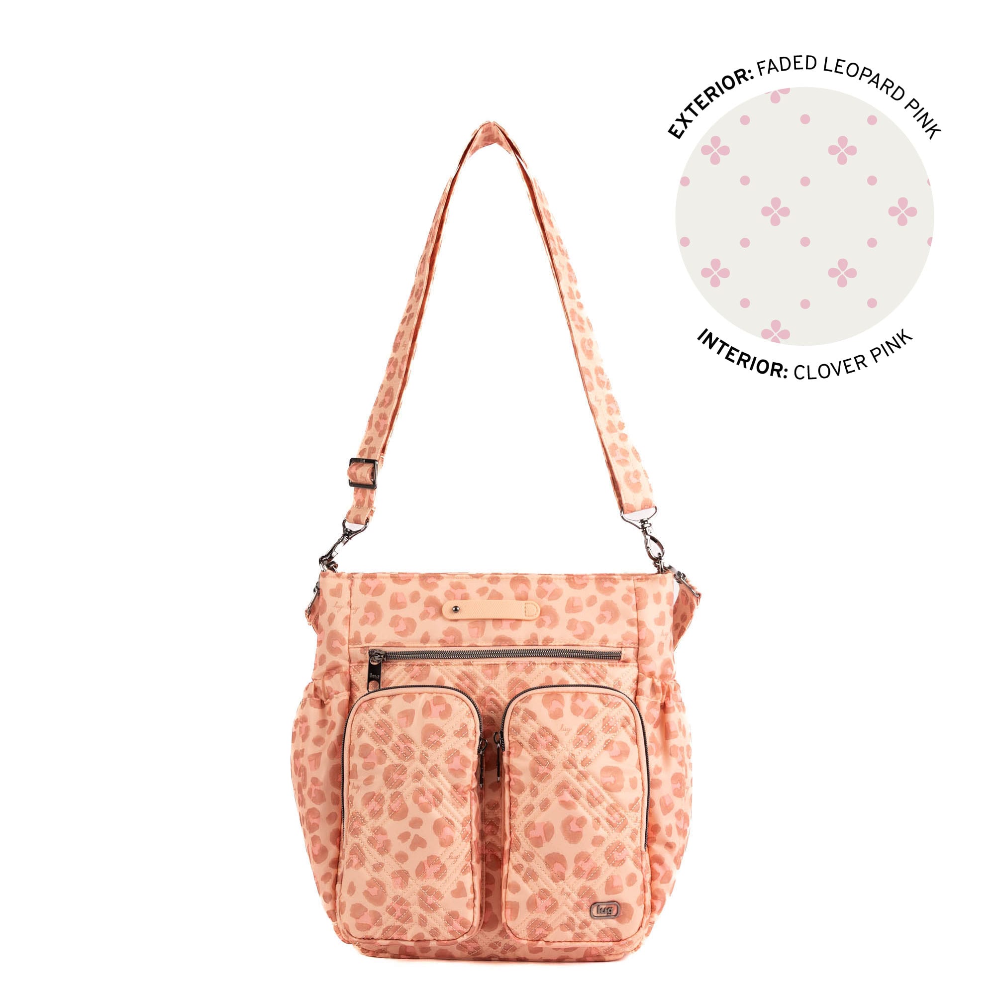 Toodles Tote Bag - FADED LEOPARD PINK - 26046_Toodles_FadedLeopardPink_Angle_01_pd2rvg