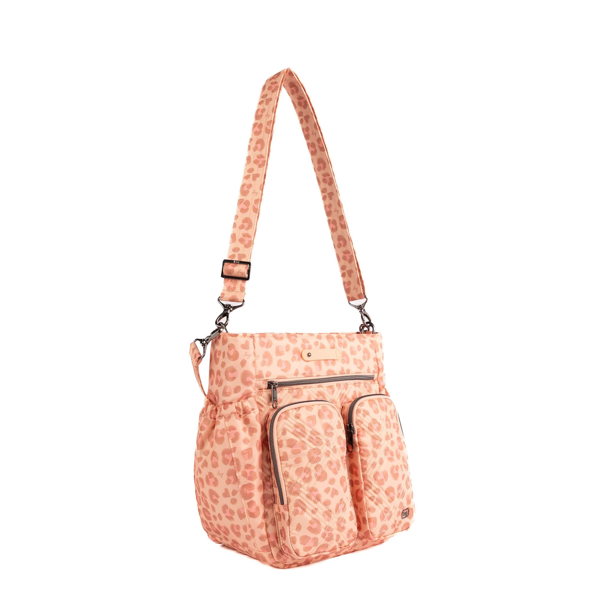 Toodles Tote Bag - FADED LEOPARD PINK - 26046_Toodles_FadedLeopardPink_Angle_02