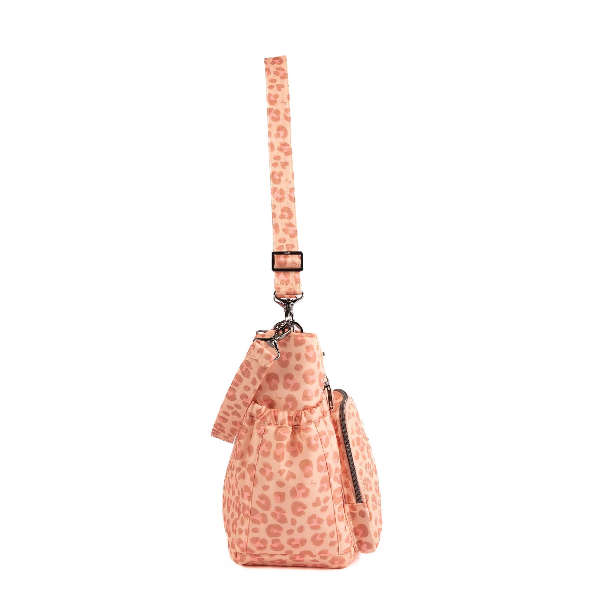 Toodles Tote Bag - FADED LEOPARD PINK - 26046_Toodles_FadedLeopardPink_Angle_03
