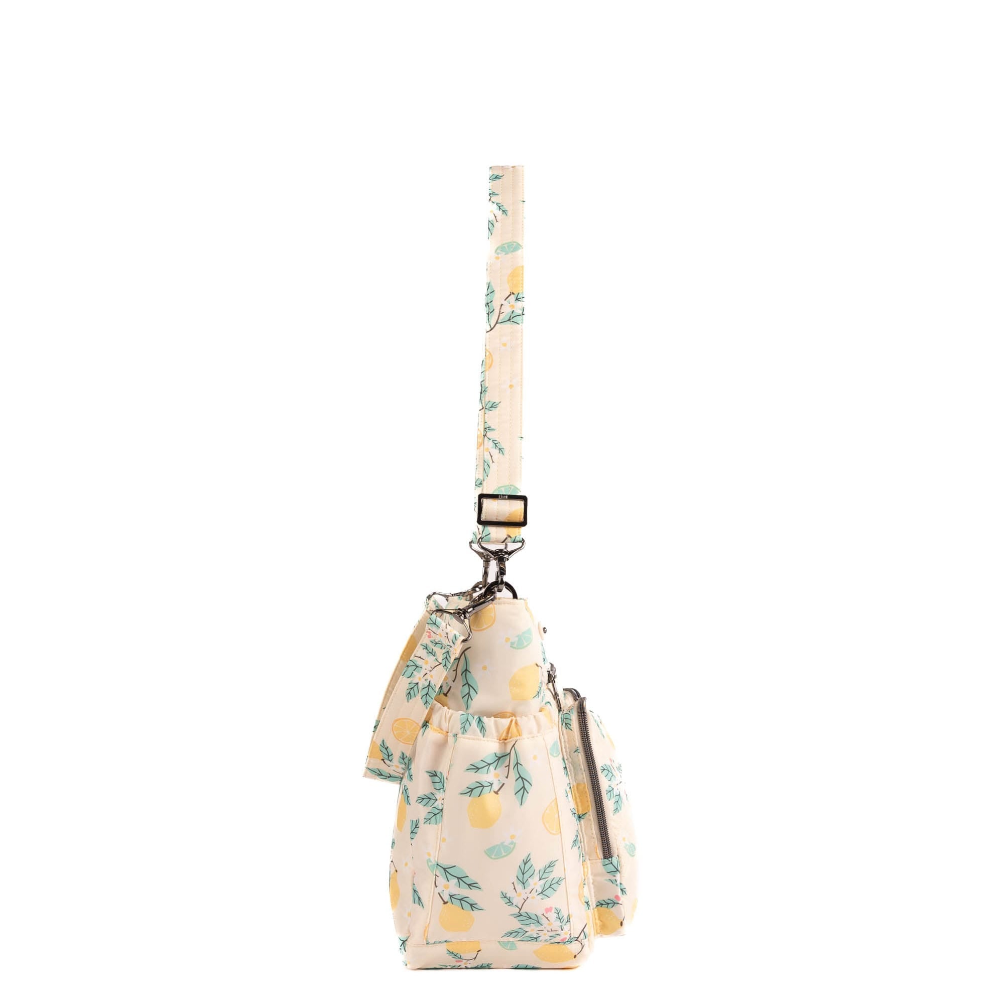 Toodles Tote Bag - LEMON FLORAL - 26048_Toodles_LemonFloral_Angle_03