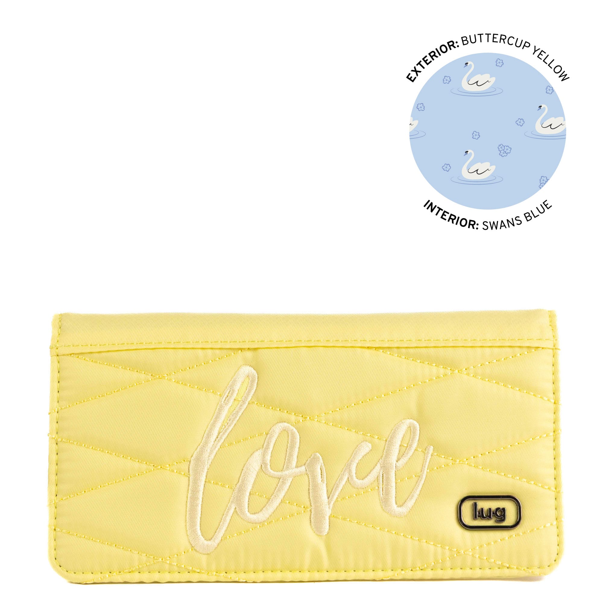 Sweep Slim Flap Wallet - BUTTERCUP YELLOW - 26054_Sweep_ButtercupYellow_Angle_01
