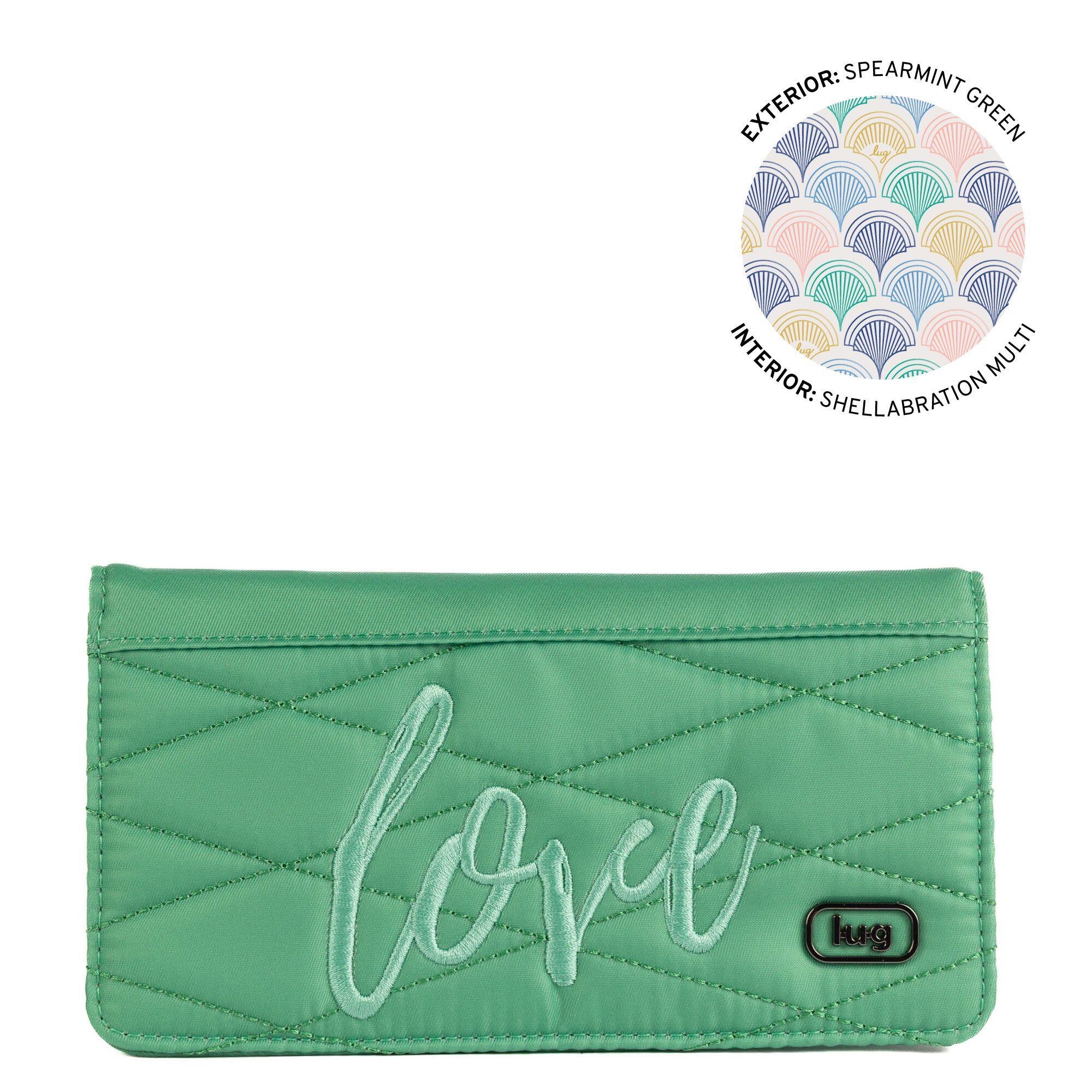 Sweep Slim Flap Wallet - SPEARMINT GREEN - 26056_Sweep_SpearmintGreen_Angle_01_d3262899-d2bc-4e99-8d53-6146c79cff2b